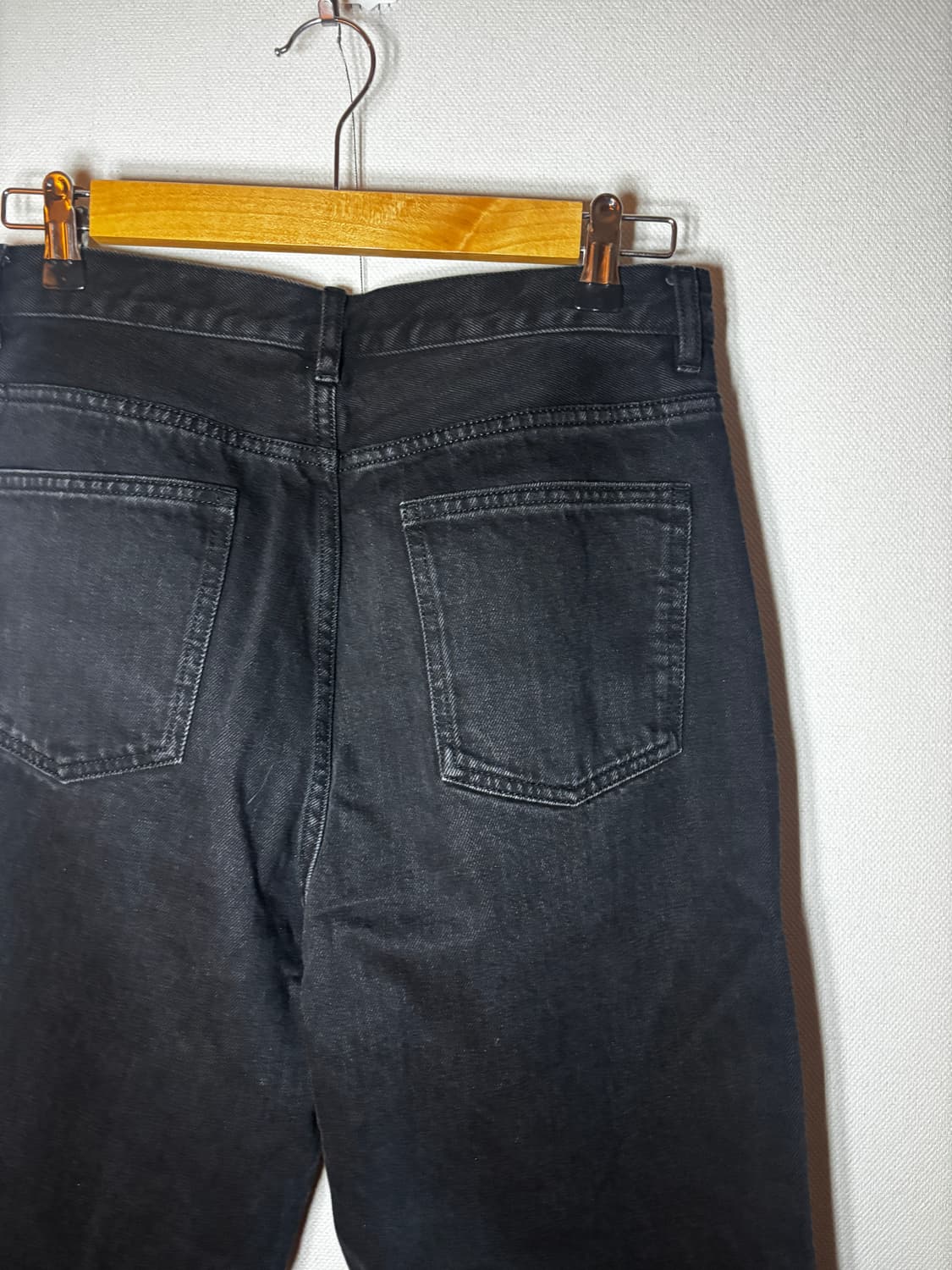 택포/S급) 코스 블랙 데님 진 팬츠  상품이미지4