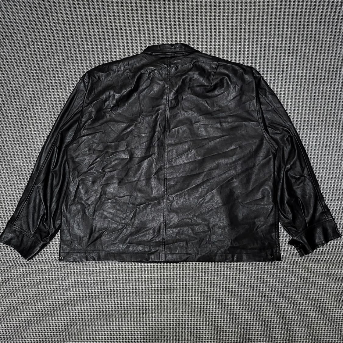 파르티멘토 오버핏 가죽 자켓 (L) 상품이미지2