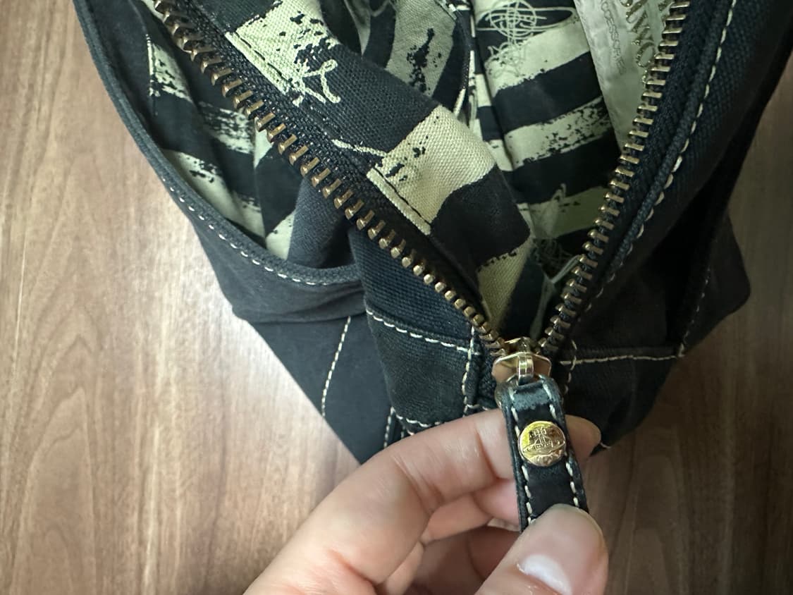 비비안웨스트우드 코튼 메신저백 상품이미지6