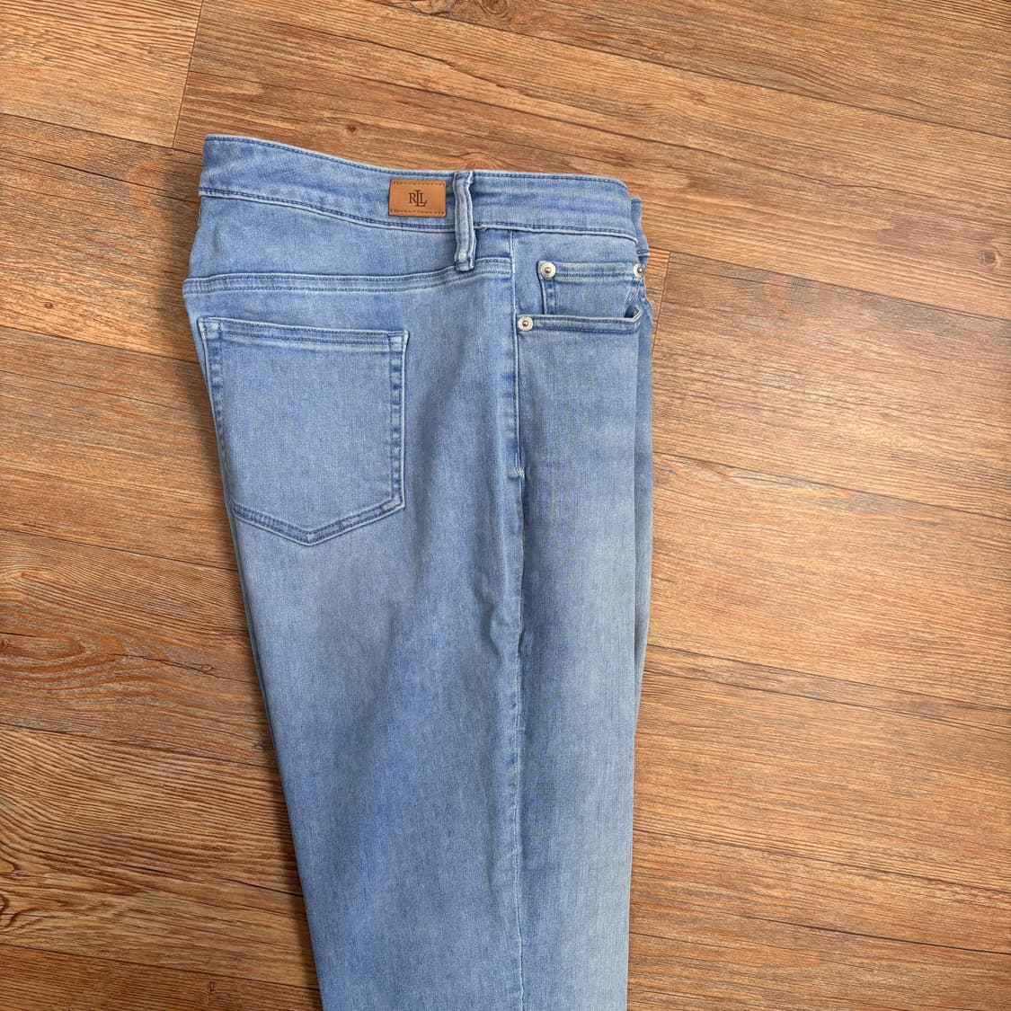 로렌 랄프로렌 28 청바지 스판 데님 크롭 스트레이트 상품이미지6