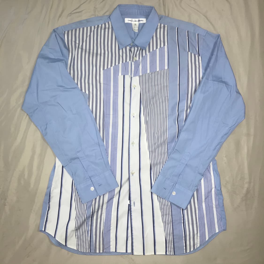 꼼데가르송 patchwork shirt 상품이미지1