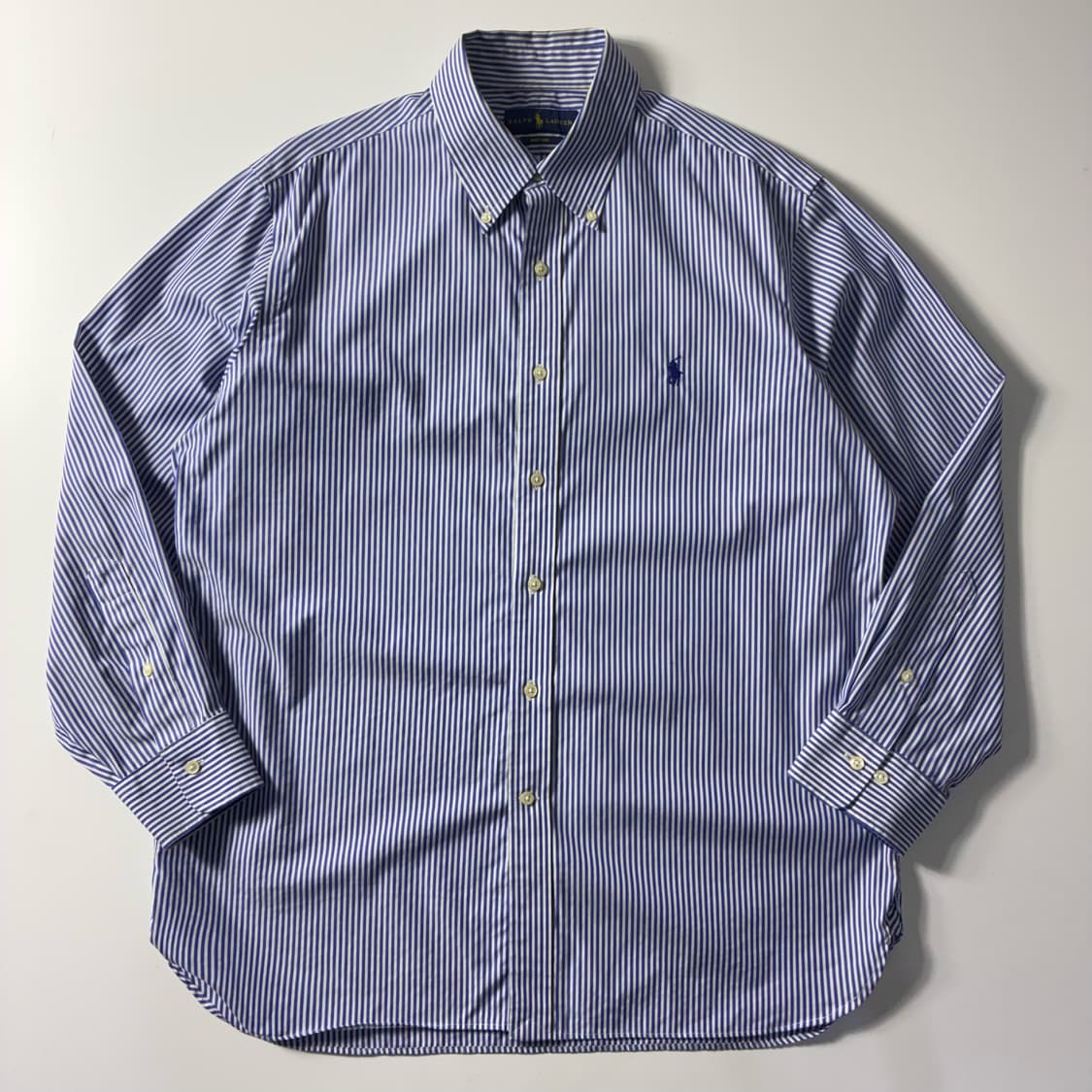 Polo  폴로 랄프로렌 자수 코튼 스트라이프 셔츠  상품이미지1