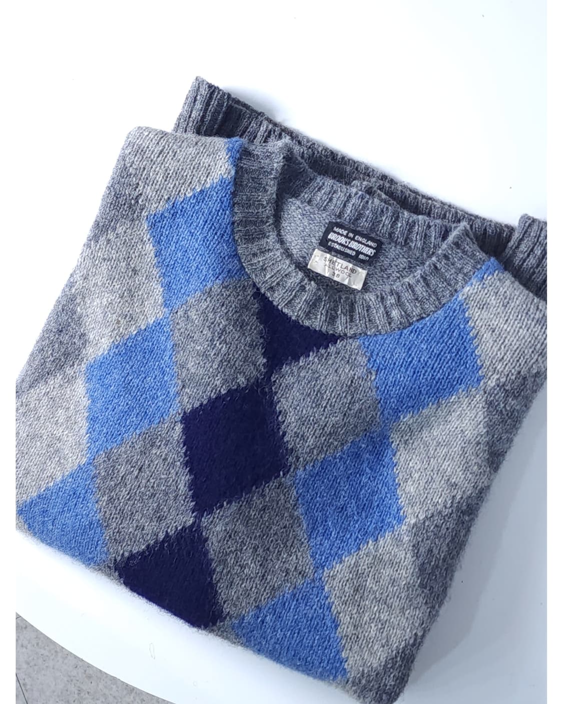 영국/브룩스브라더스 셔틀랜드 울니트 상품이미지3