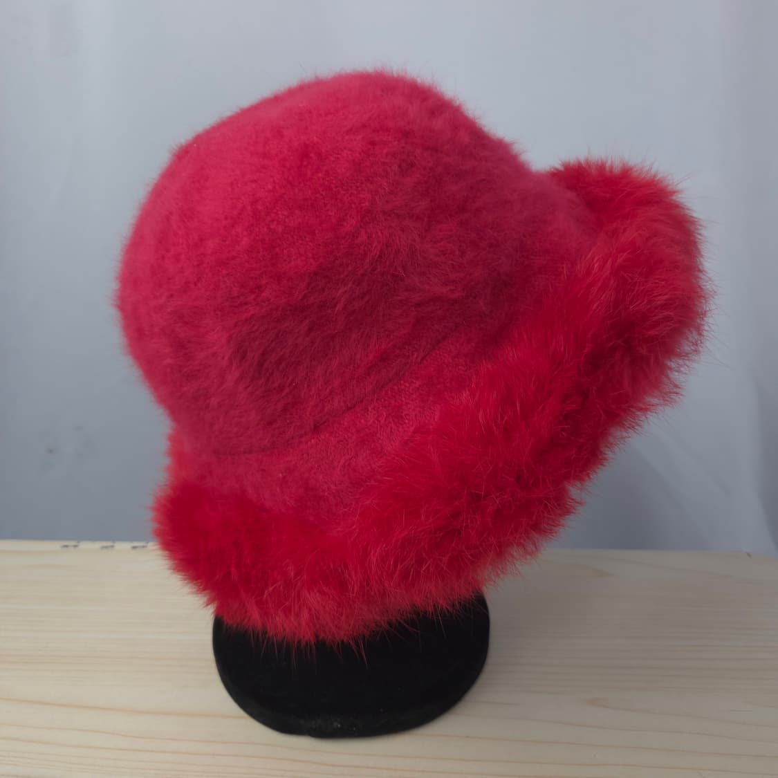 M 몽클레어  레드 퍼 버킷햇 모자  상품이미지4