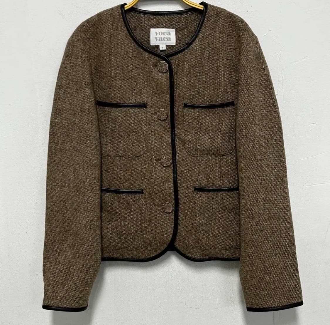 VOCAVACA 트위드 자켓 S 사이즈 (새상품) 상품이미지2