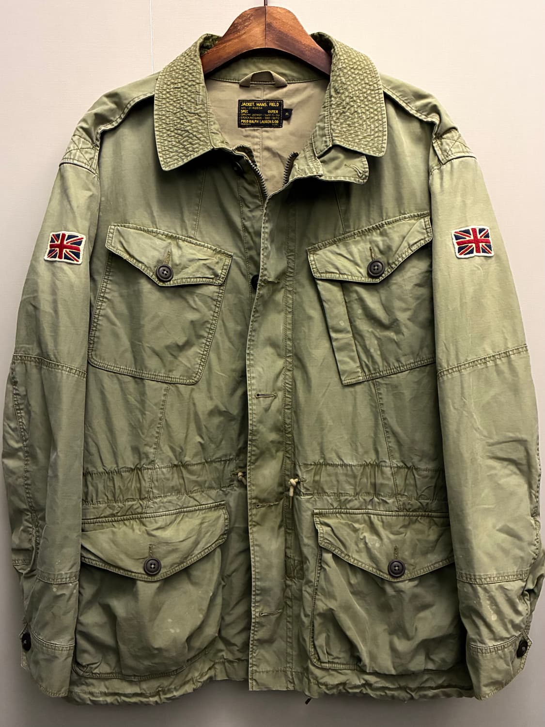 (XL)POLO 폴로랄프로렌 M47 유니언잭 필드 컴뱃자켓 야상 상품이미지1