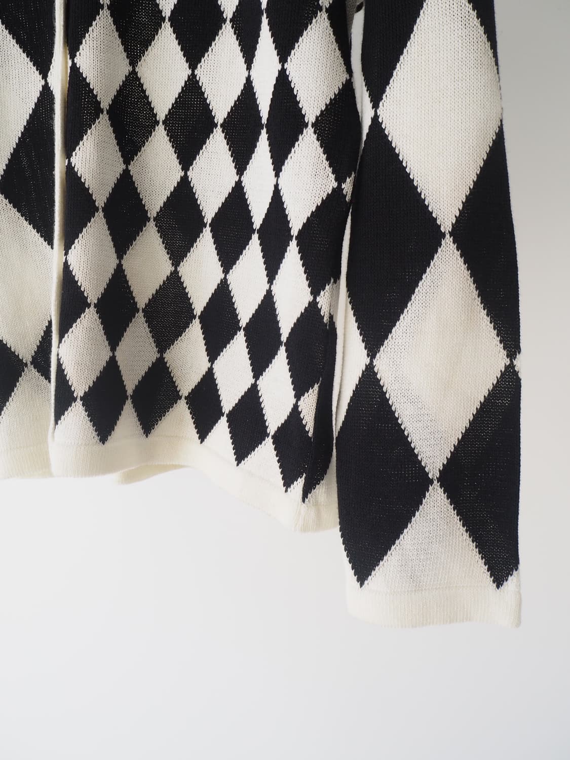 LES HALLES argyle pattern cardigan  상품이미지3