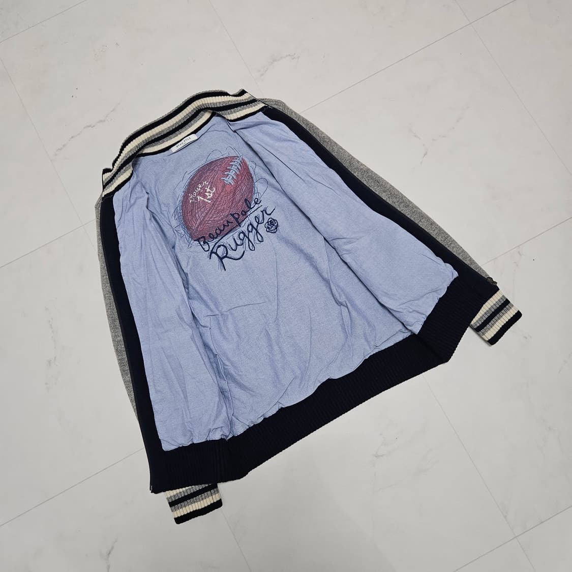 95 빈폴 빈티지 니트집업 상품이미지2