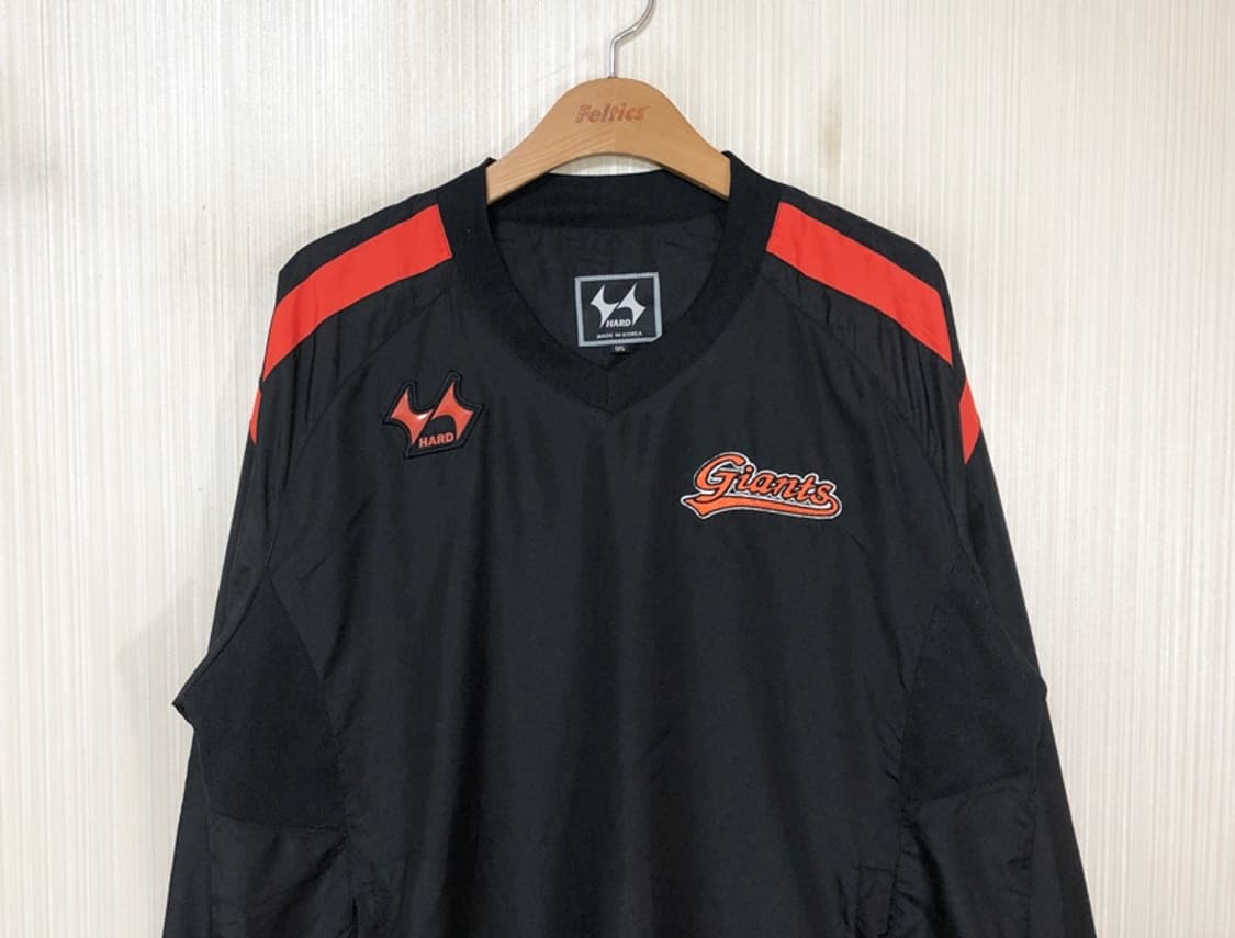 KBO 하드스포츠 롯데자이언츠 웜업풀오버/바람막이 95 상품이미지2