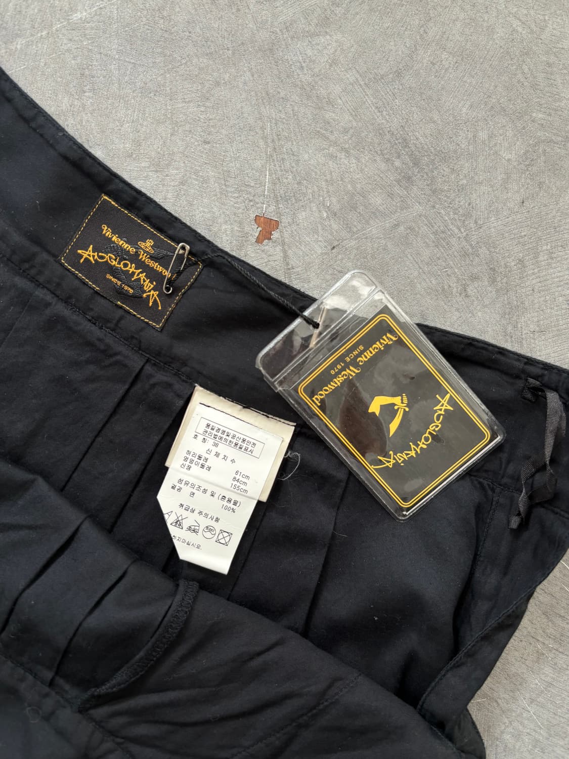 Vivienne Westwood 비비안웨스트우드 블랙 펌킨 스커트 상품이미지8