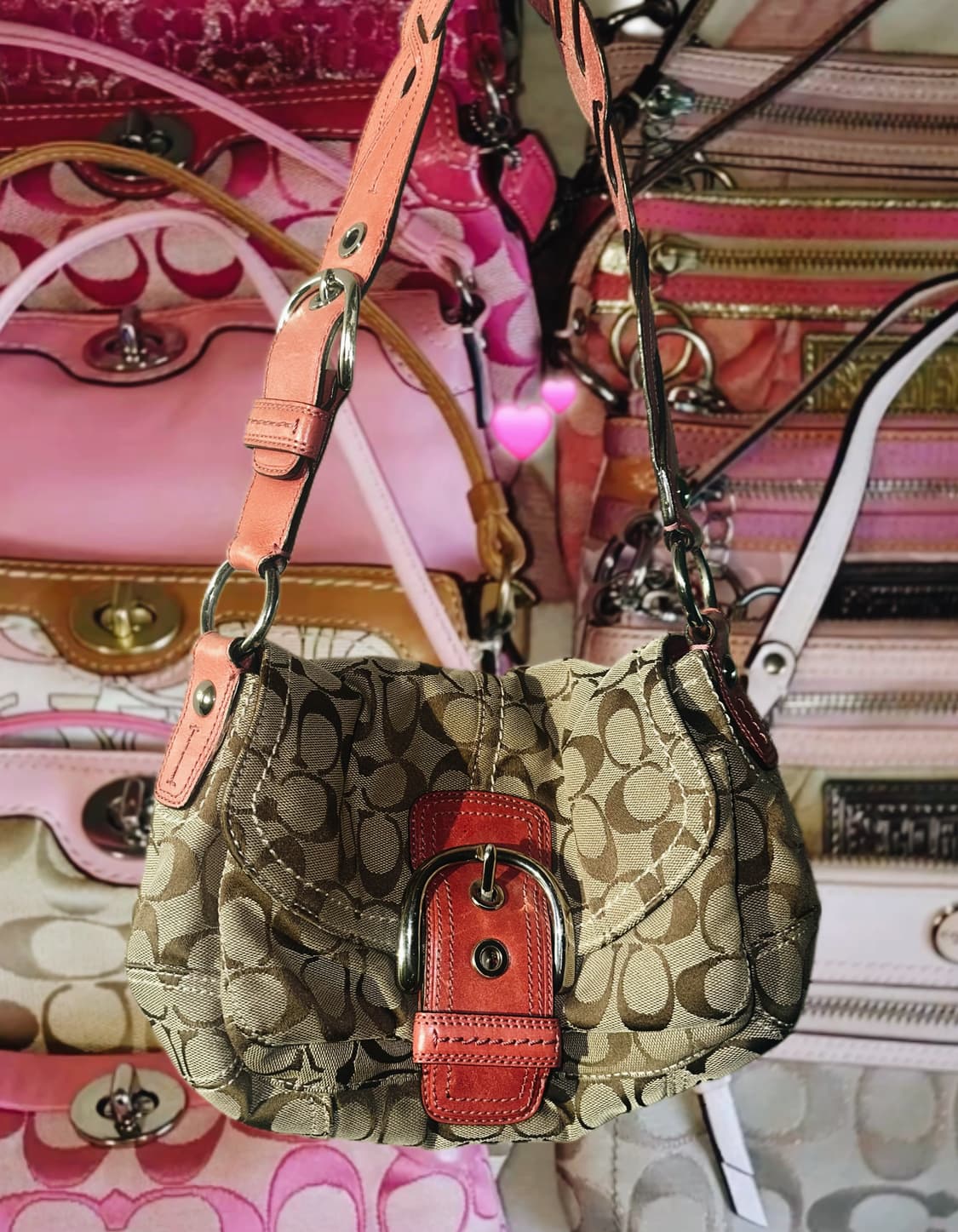 Coach빈티지 코치 숄더백 y2k 상품이미지1