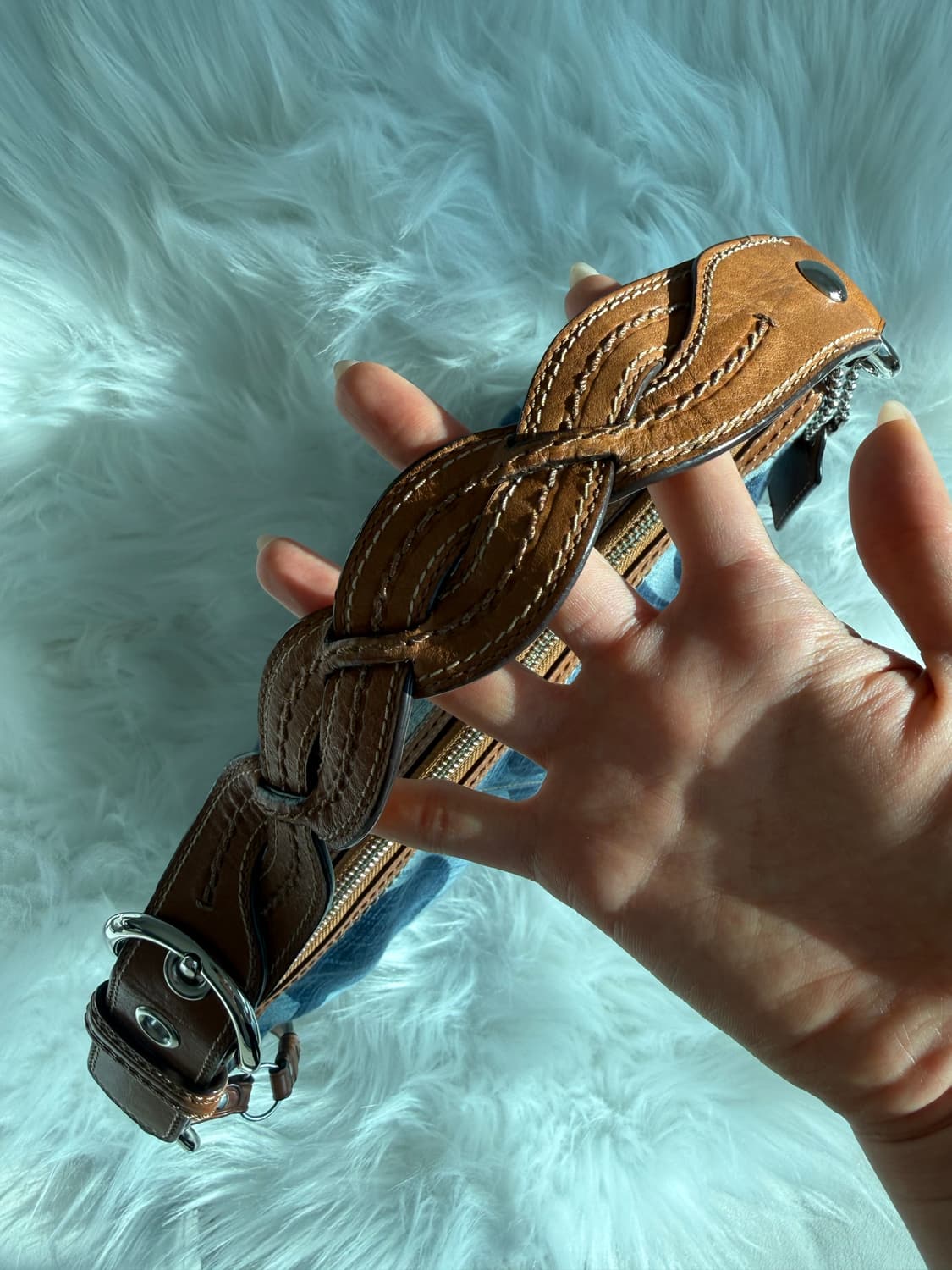 ✨희귀템✨ 코치 데님 숄더백 상품이미지3