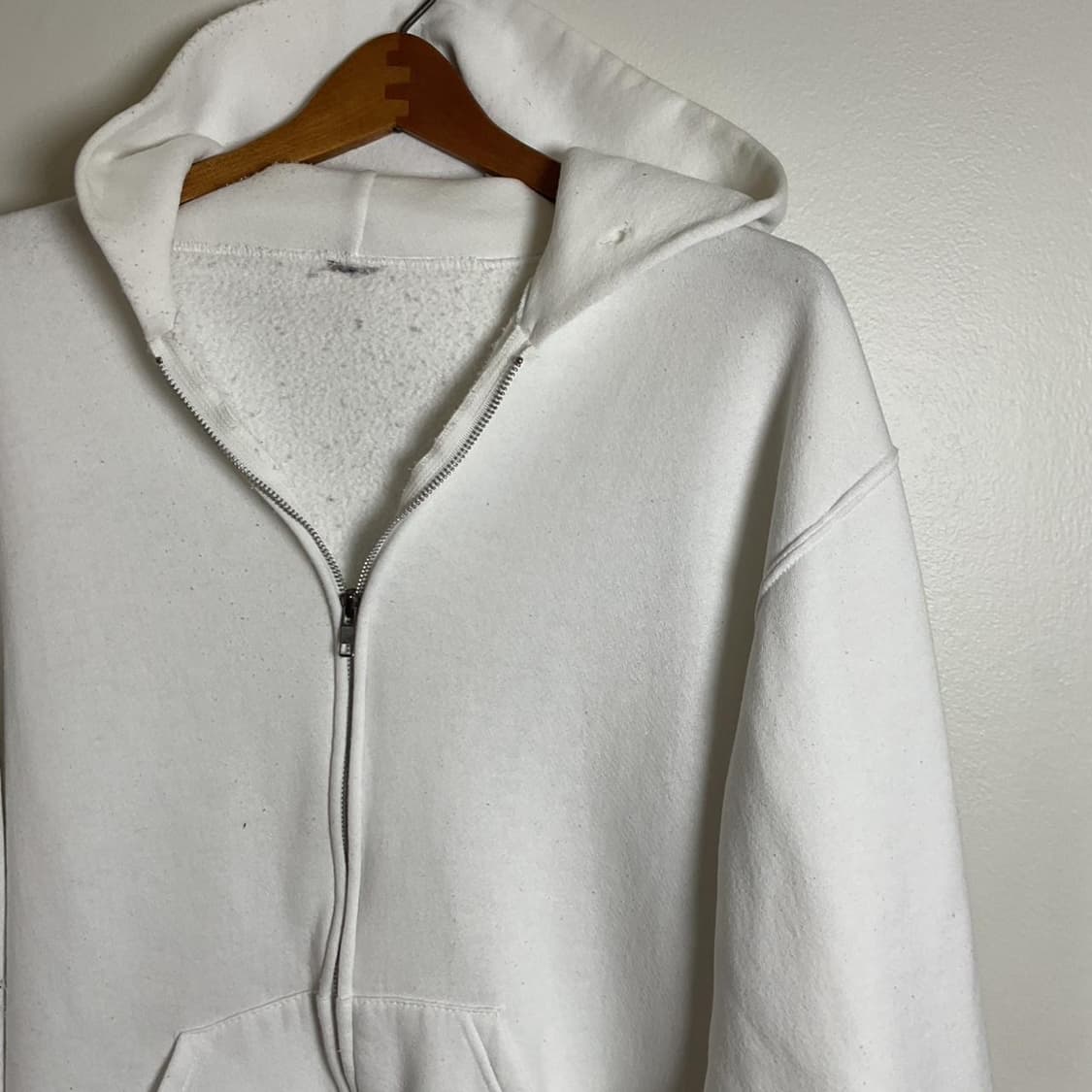 러셀 애슬레틱 후드집업 화이트 상품이미지4