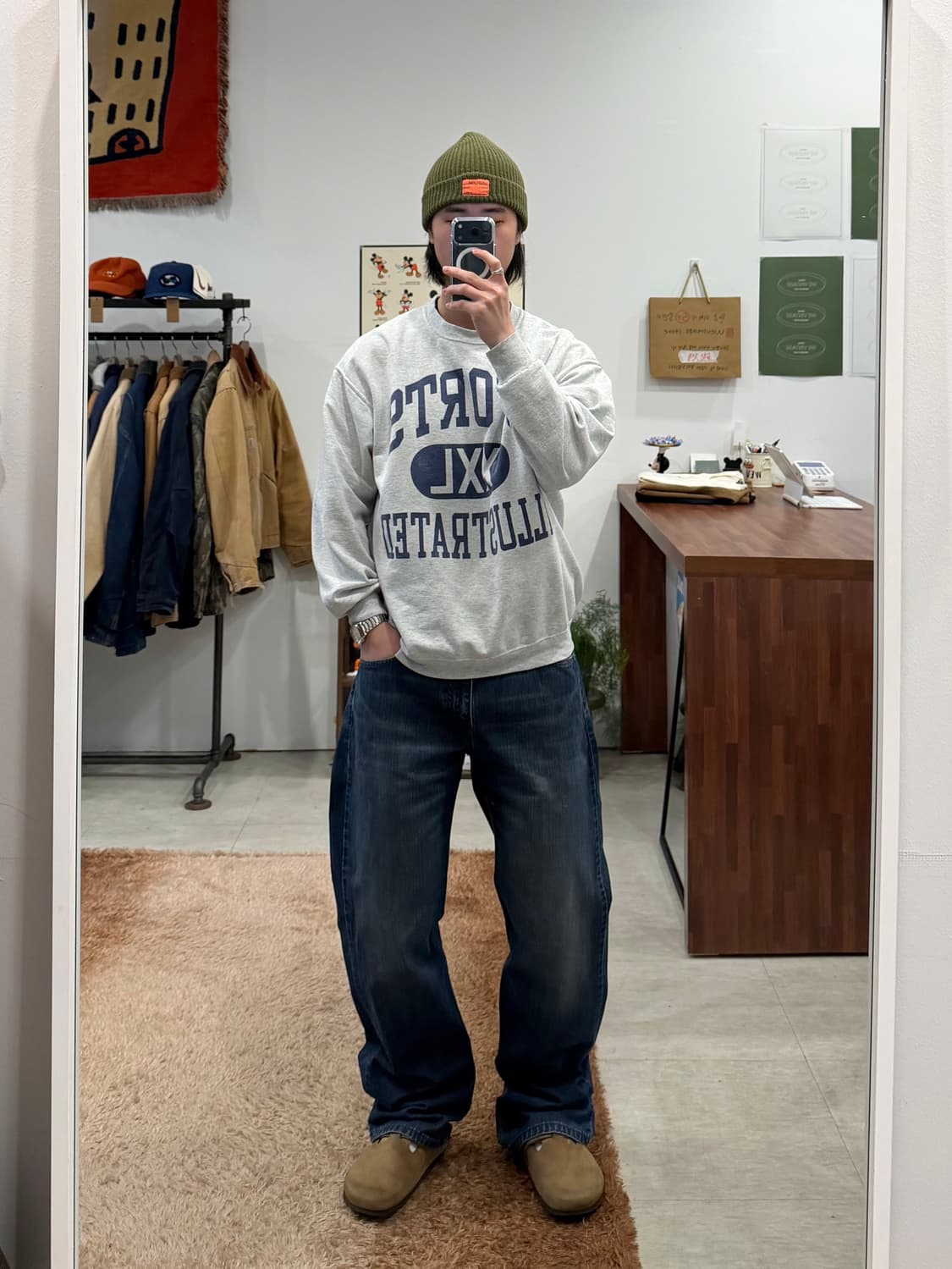 Levis 리바이스 569 블랭크탭 데님 팬츠 (36inch) 상품이미지2