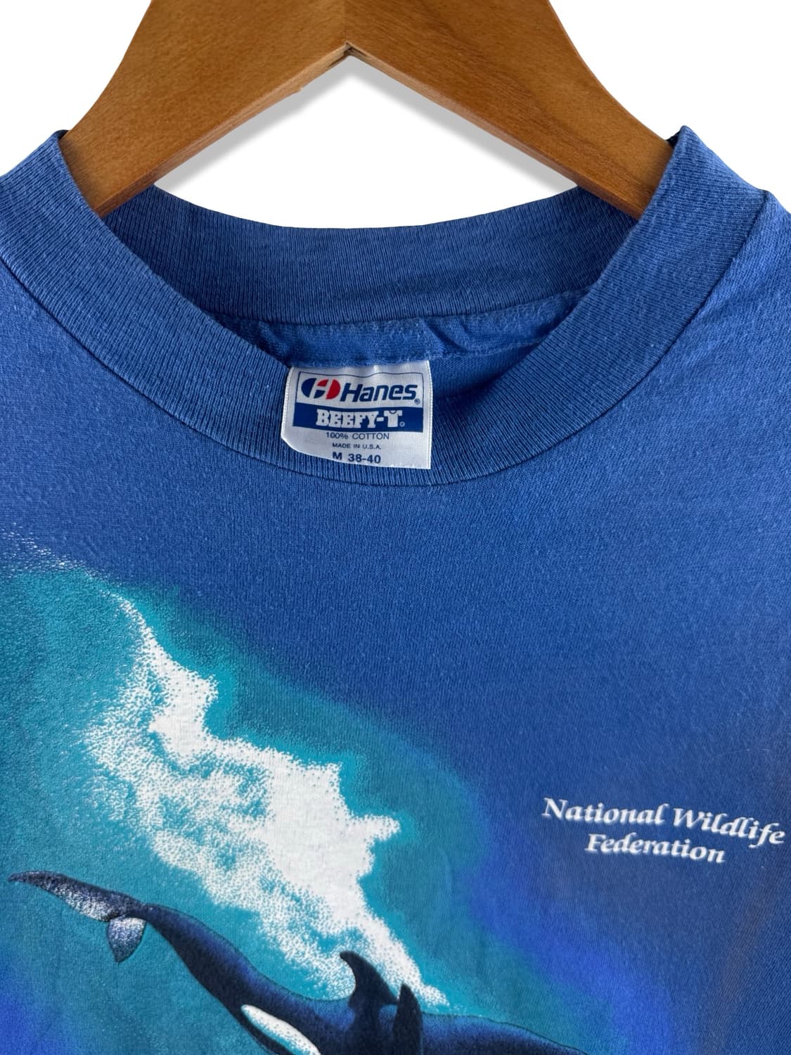 90S 미국생산 킬러웨일 싱글스티치 티셔츠3012 상품이미지4