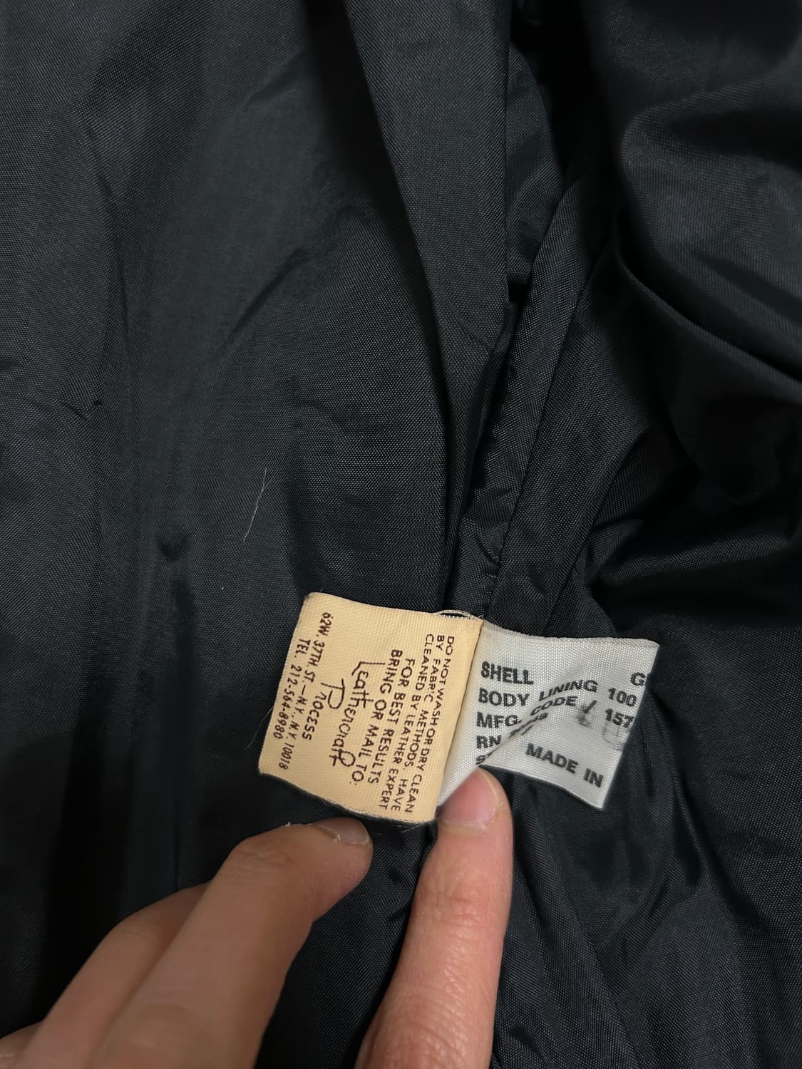 코민트 여성 가죽 자켓 상품이미지5