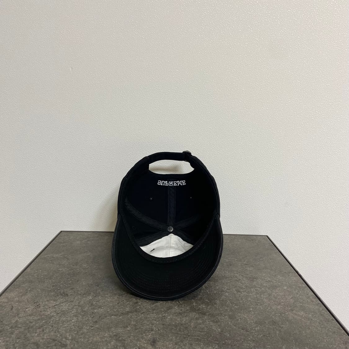(OS) 슈프림 6패널 볼캡 모자 Est1994 블랙 상품이미지5