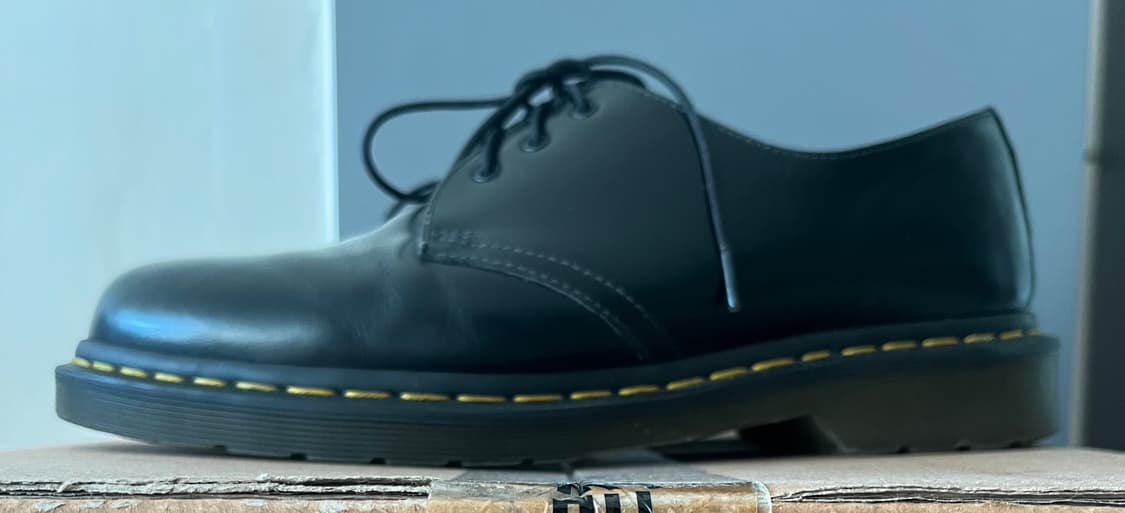 예약중)닥터마틴1461 3홀 스무스 42(270)사이즈 블랙 상품이미지2