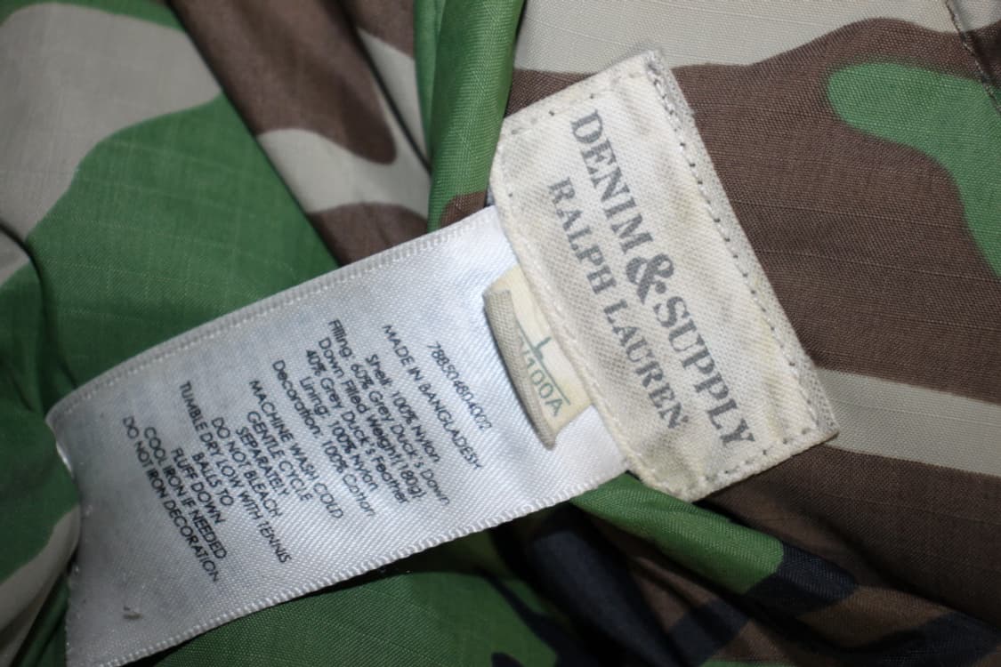 POLO DEMN &SURPRY 폴로 성조기 리버시블패딩조끼! L 상품이미지5