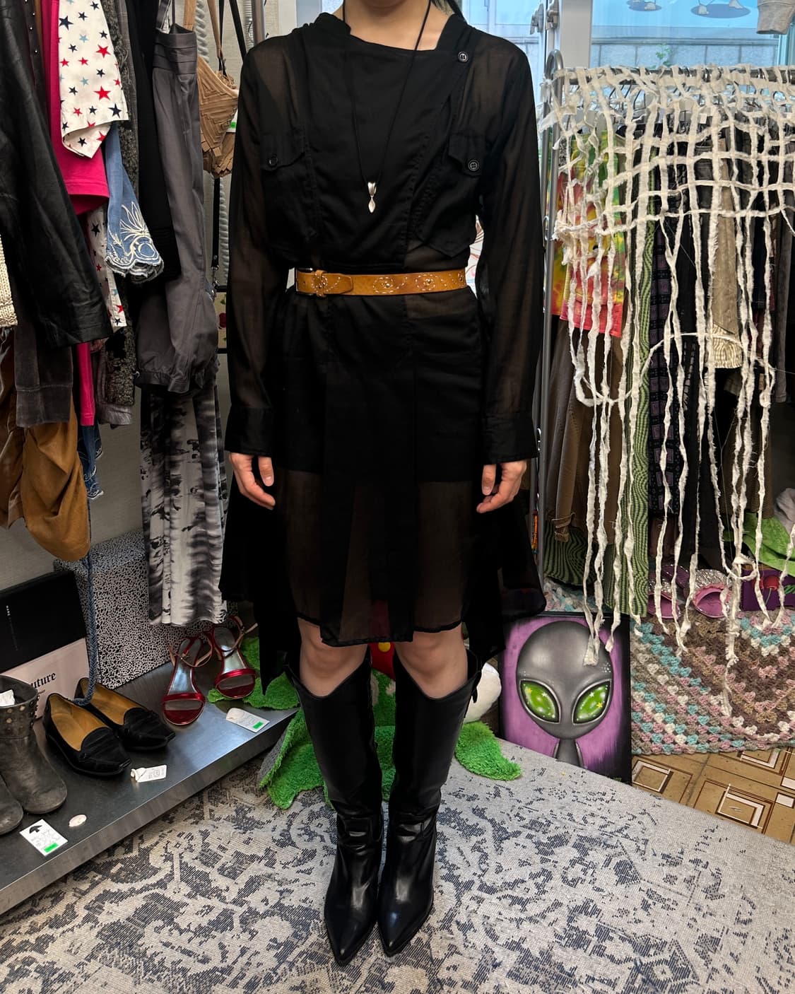 isabel marant 시스루 원피스 상품이미지2