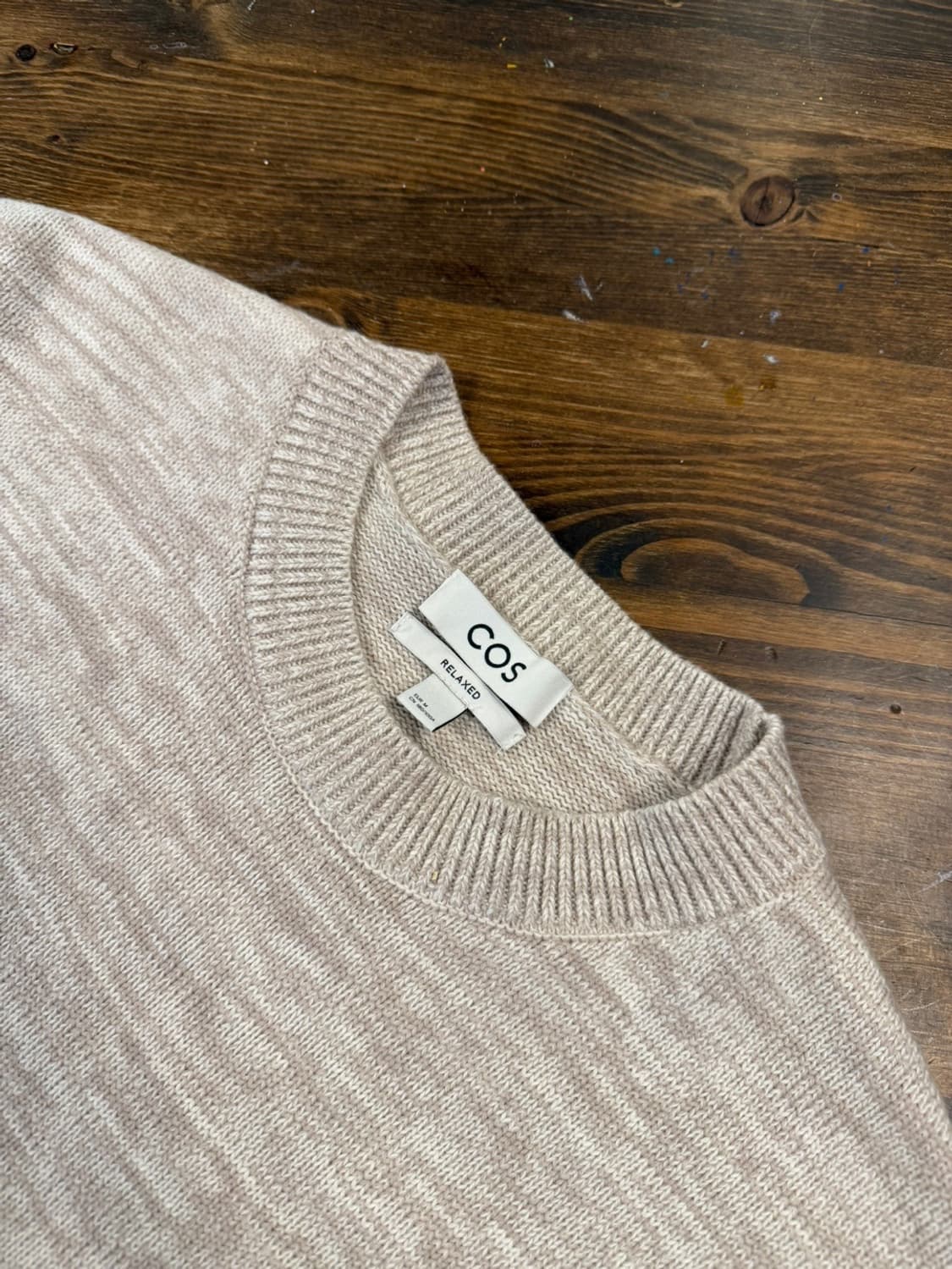 코스 크루넥 니트 남성100 상품이미지6