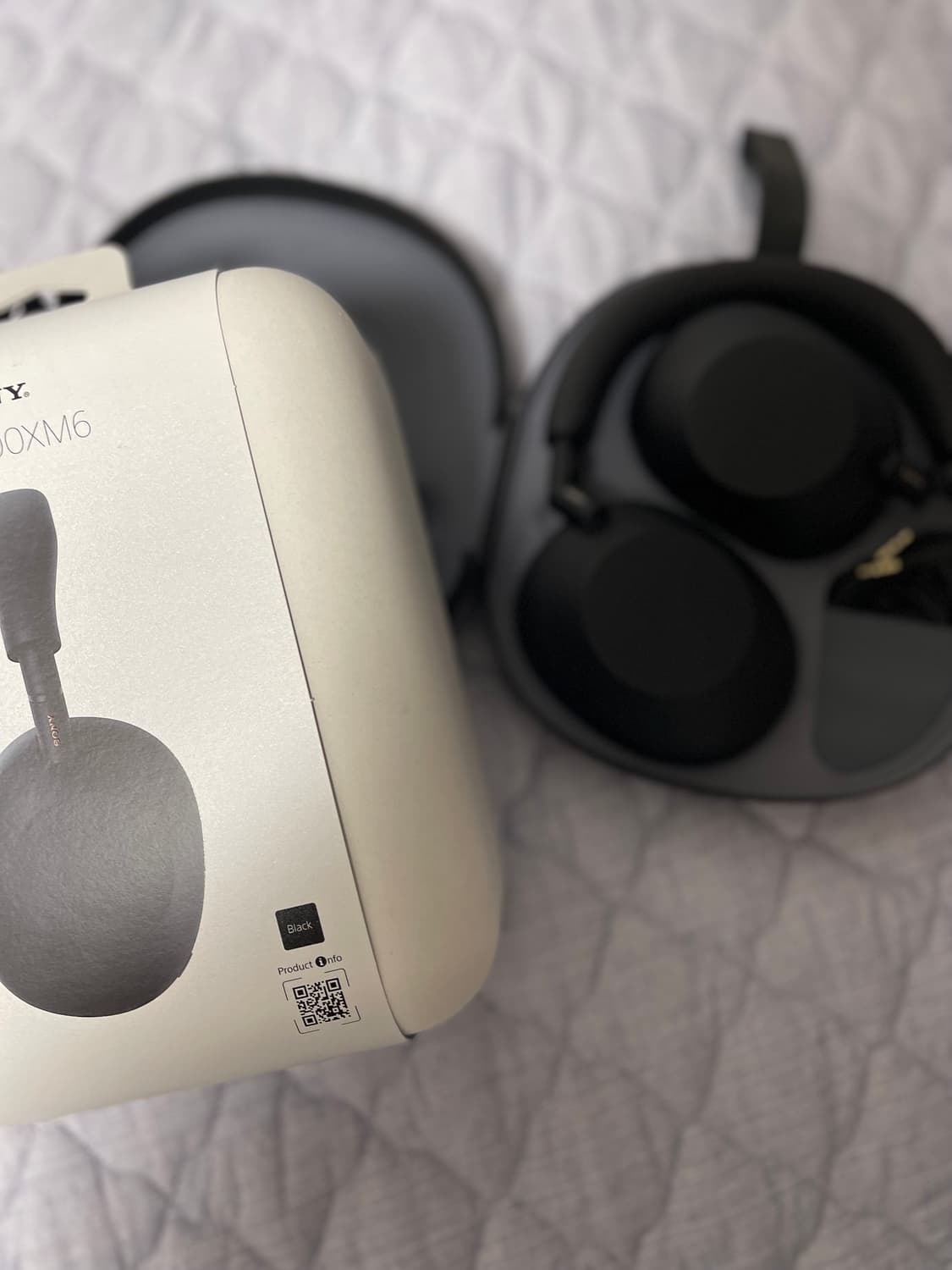 소니 헤드폰 WH-1000XM6 블랙 풀박스 개봉품 상품이미지2