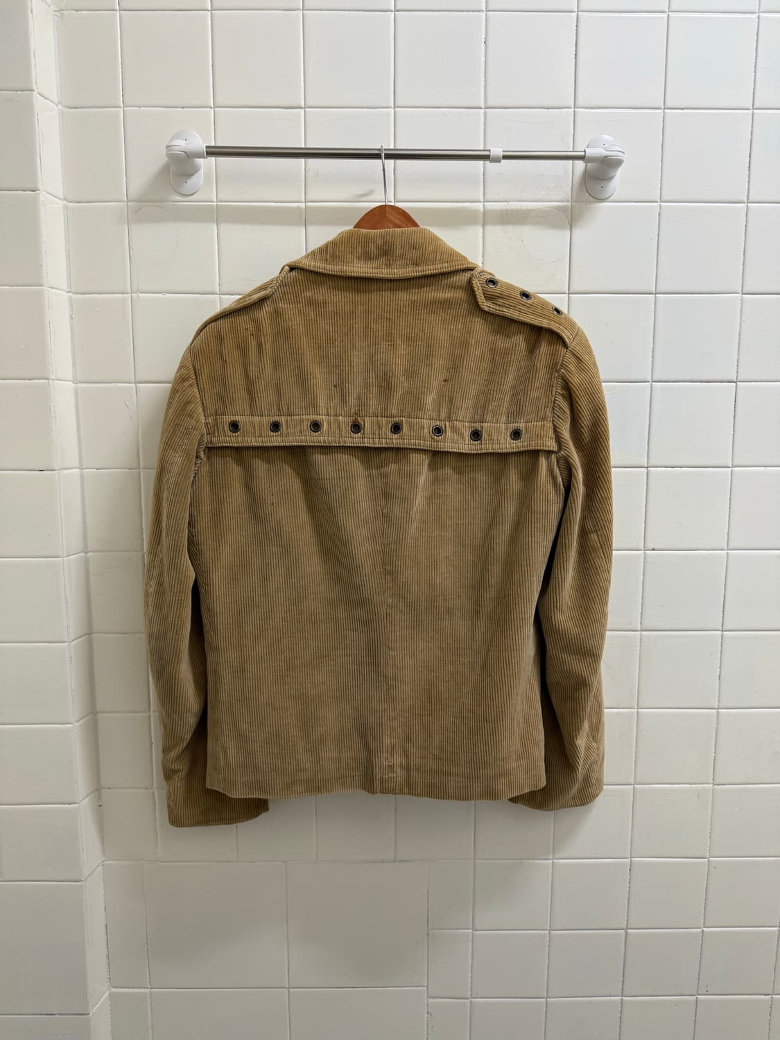 70s 메탈 아일렛 빈티지 코듀로이 자켓 상품이미지7