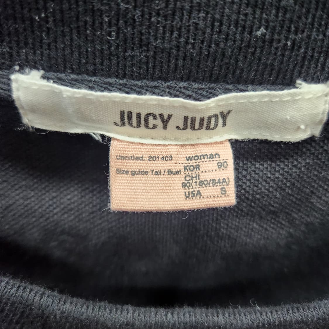 쥬시쥬디 스페이스 프린팅 반팔티 S(L) 상품이미지5