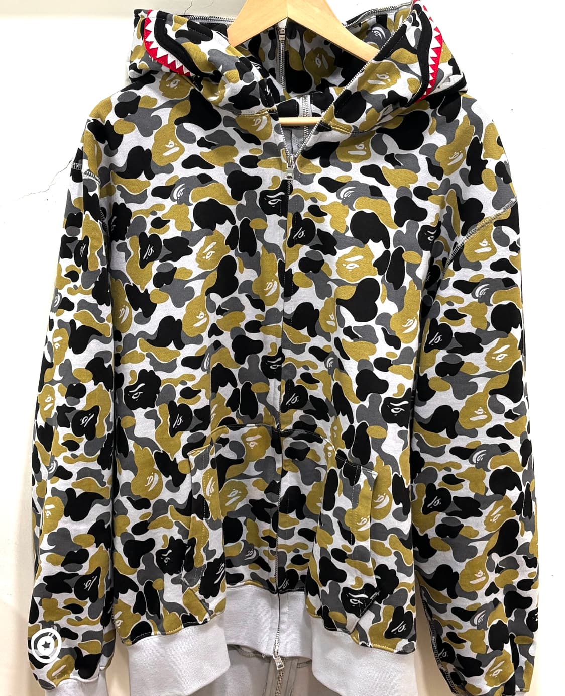 베이프 샤크 후드 황계 상품이미지4