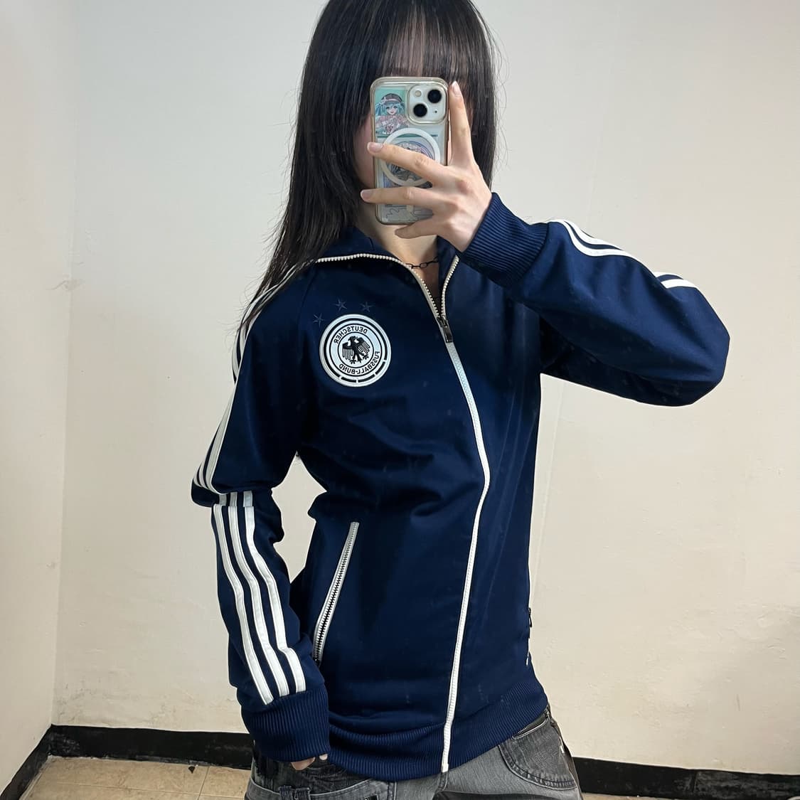 Adidas navy Germany jersey 상품이미지2
