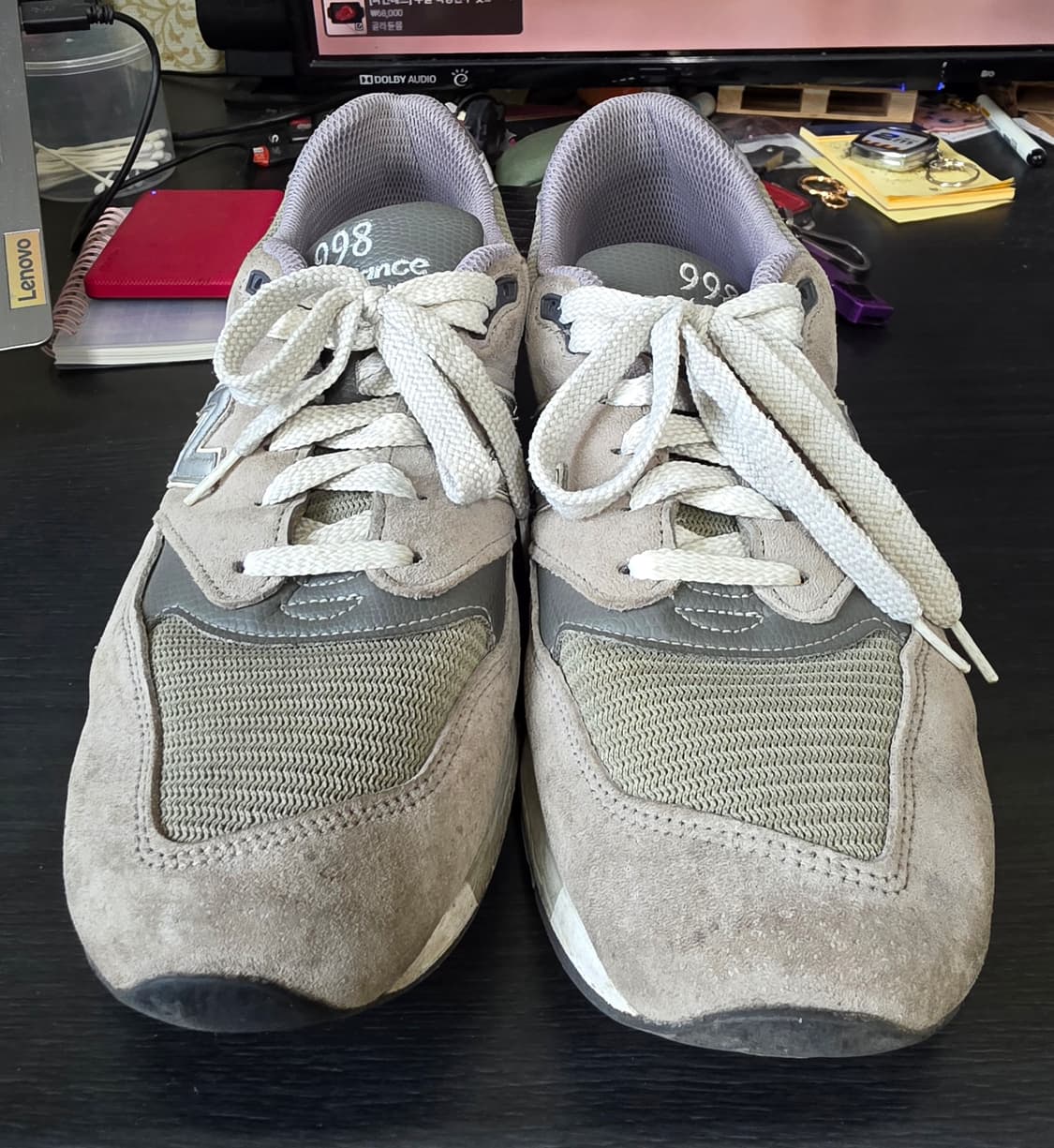 뉴발란스 998 그레이 285 사이즈 상품이미지1