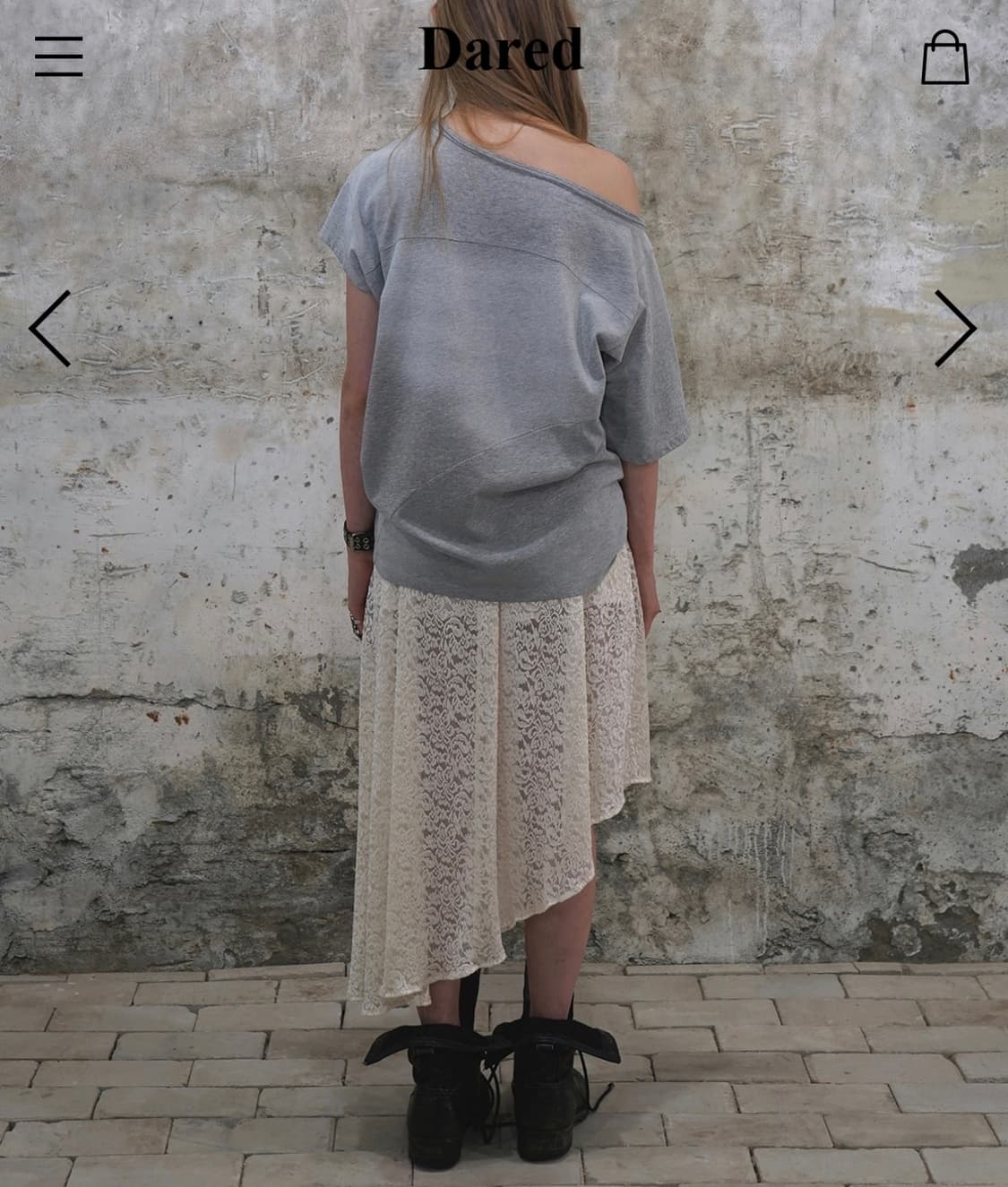 데어드 틸트 스커트 상품이미지3