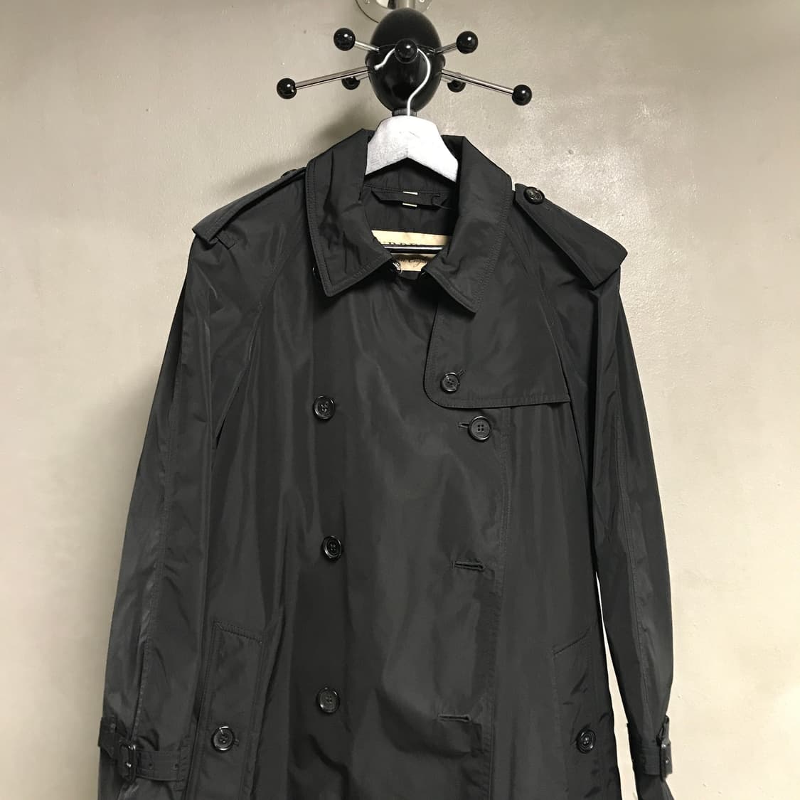 버버리 트렌치 코트 블랙 8(W) 상품이미지2