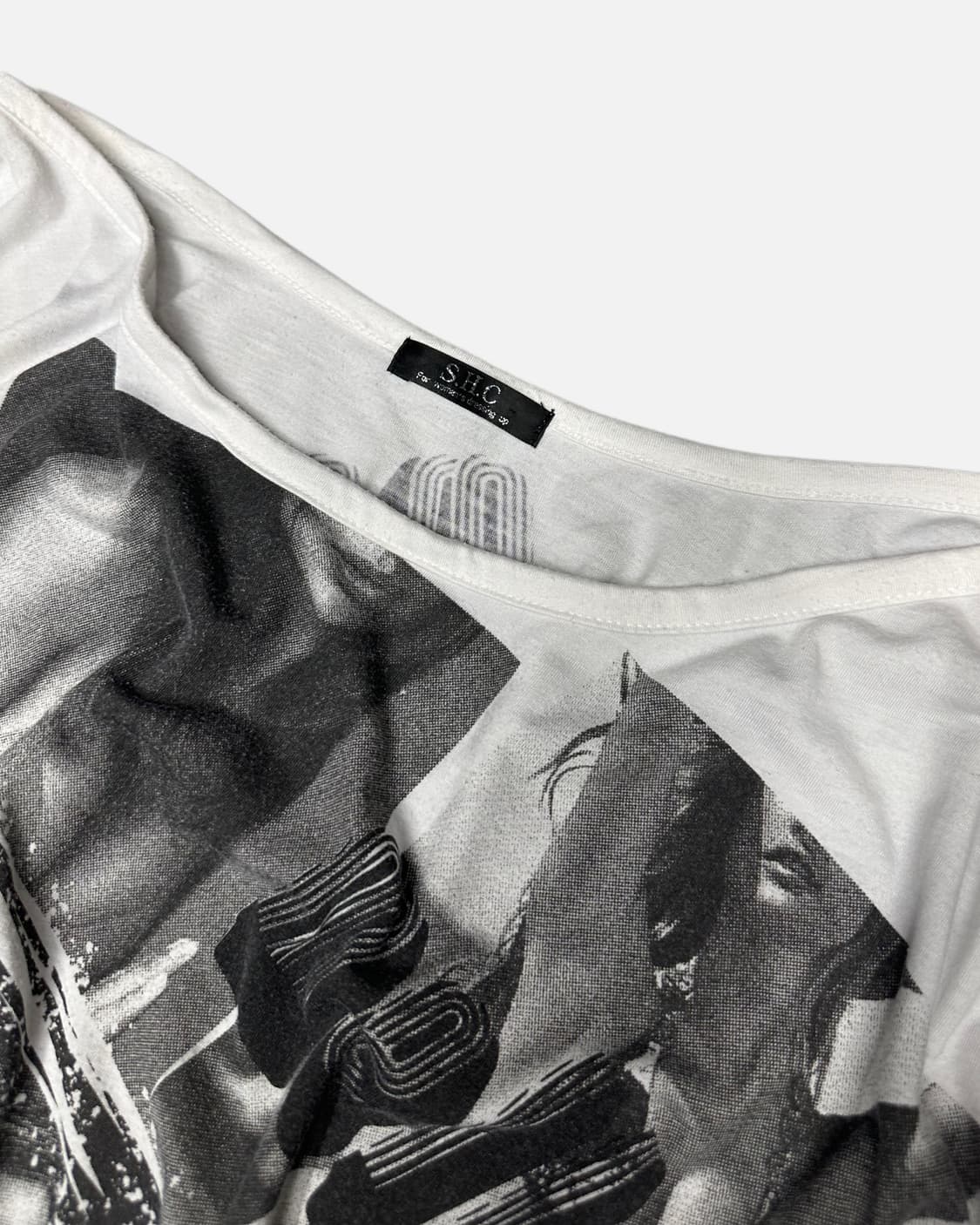 SHC grunge punk shirring t-shirt 상품이미지4