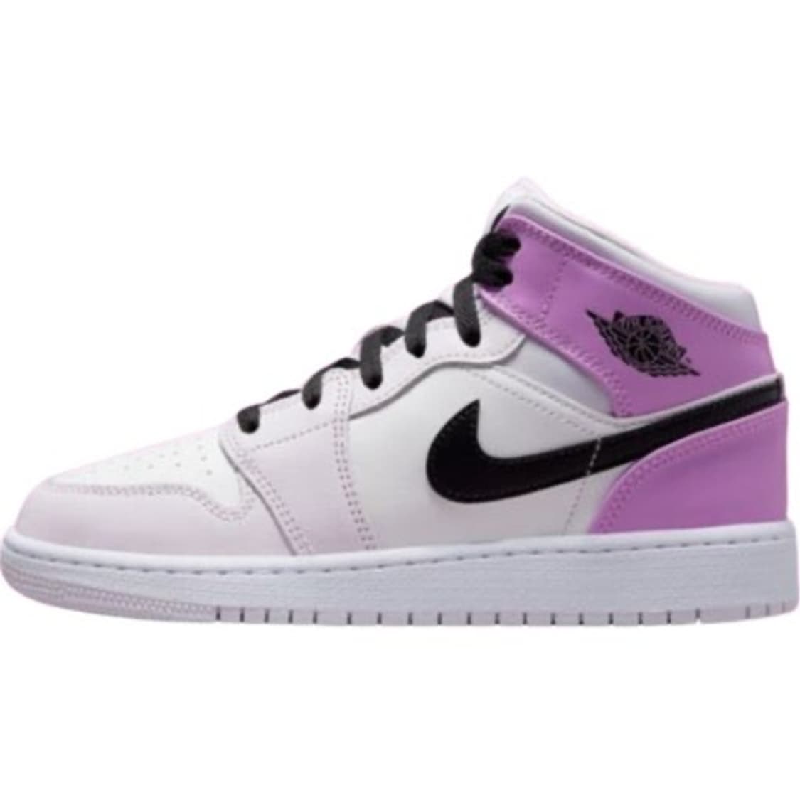 (GS) 나이키 조던 1 미드 베얼리 그레이프 화이트 상품이미지1