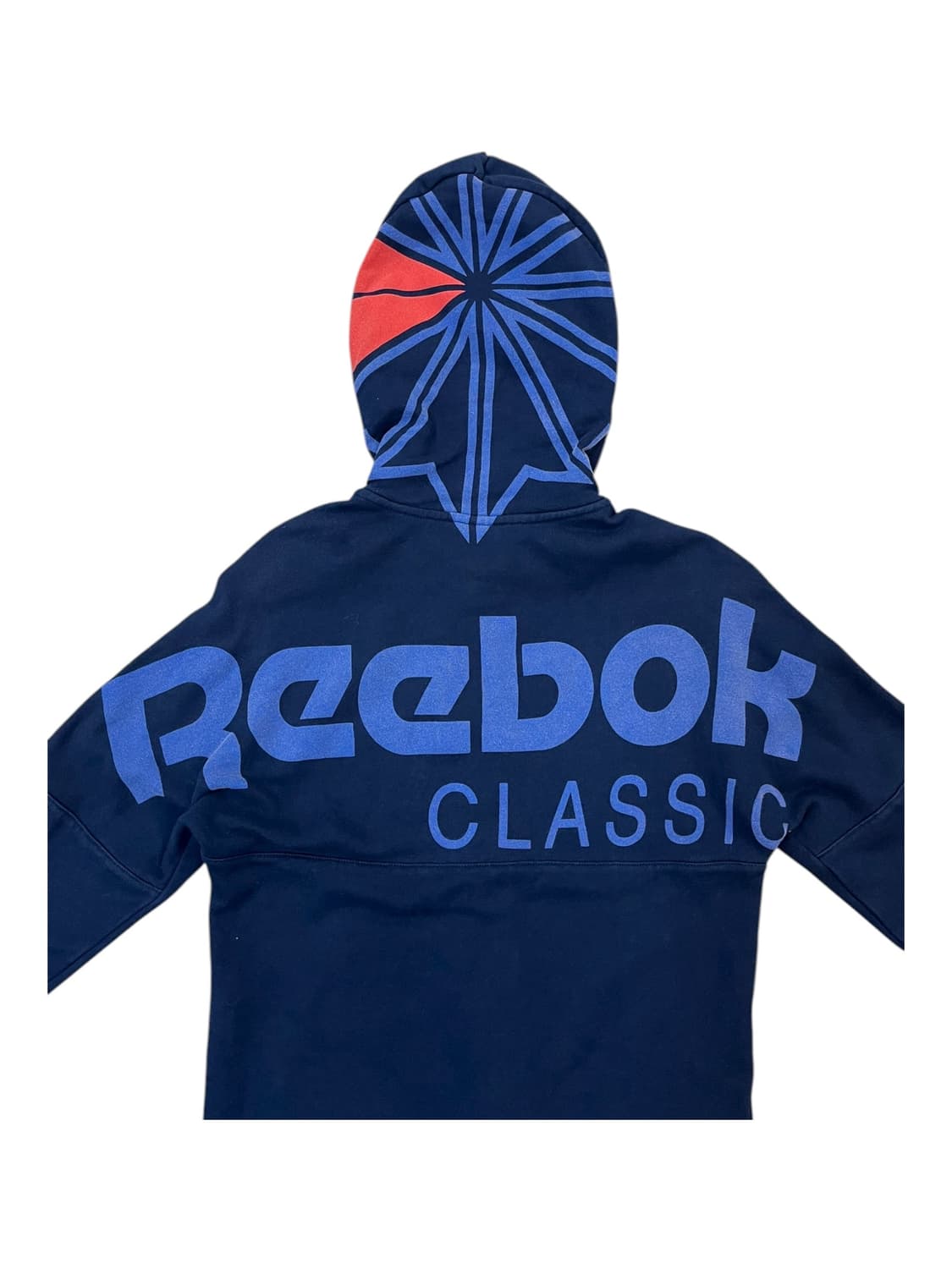 리복 후드집업 네이비 S #csz1876 상품이미지4