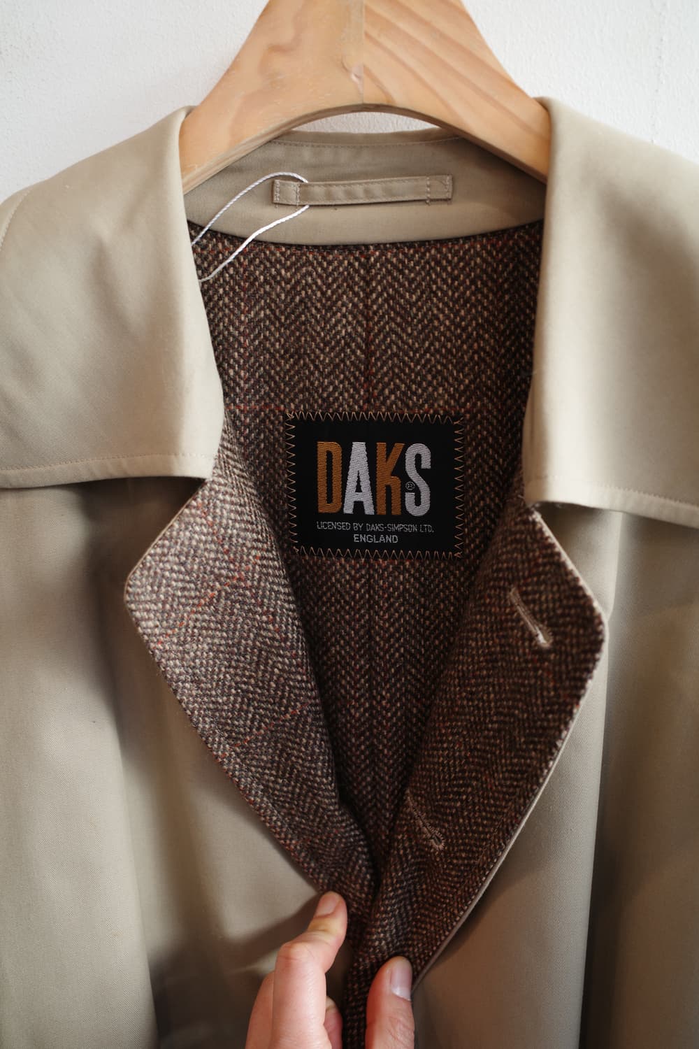 DAKS 닥스 싱글 트렌치코트 상품이미지4