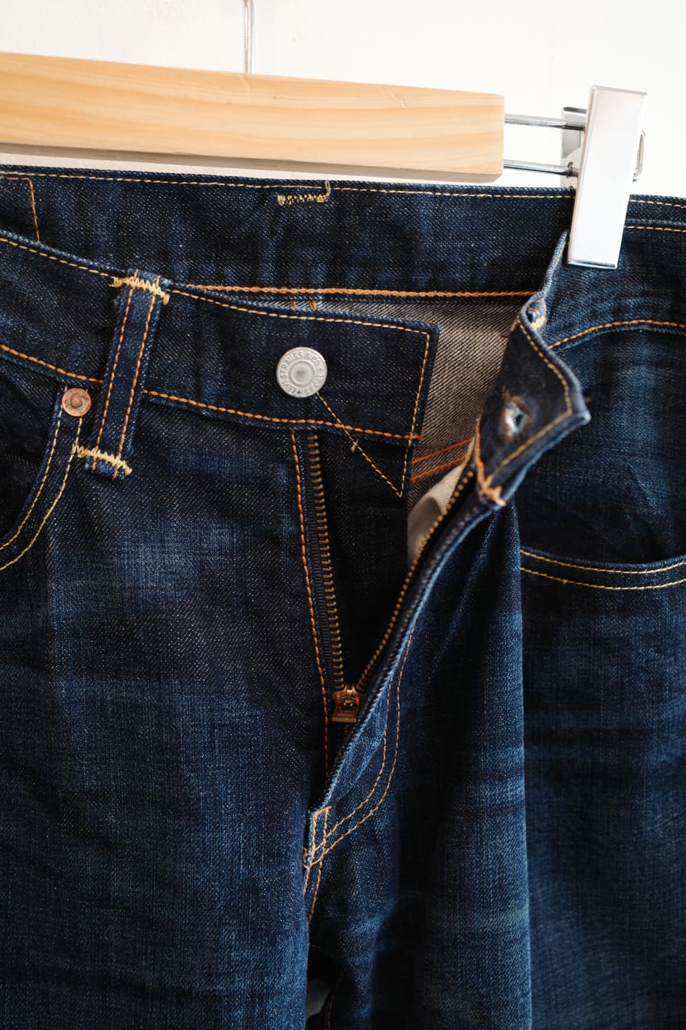 Levis 504 워싱 데님팬츠 (32인치)  상품이미지3