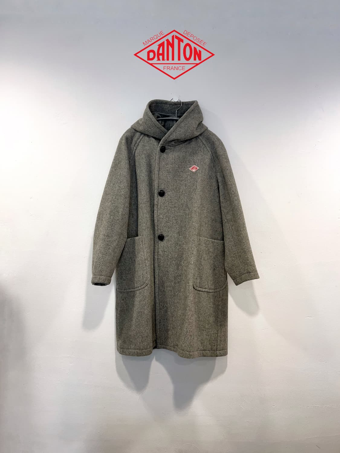 DANTON 단톤 여성 후드 울 코트 (k28) 상품이미지1