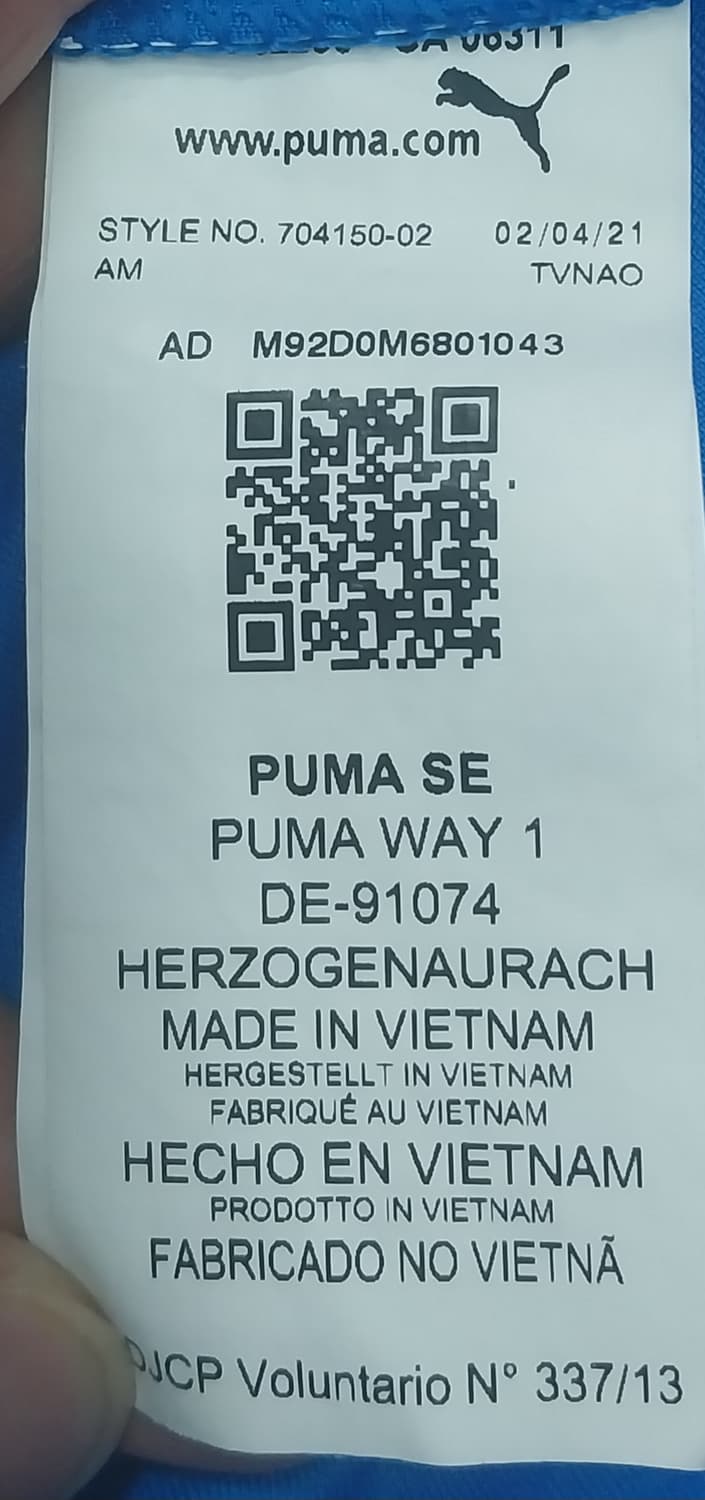 PUMA 푸마 기능성 축구 유니폼 M 상품이미지4