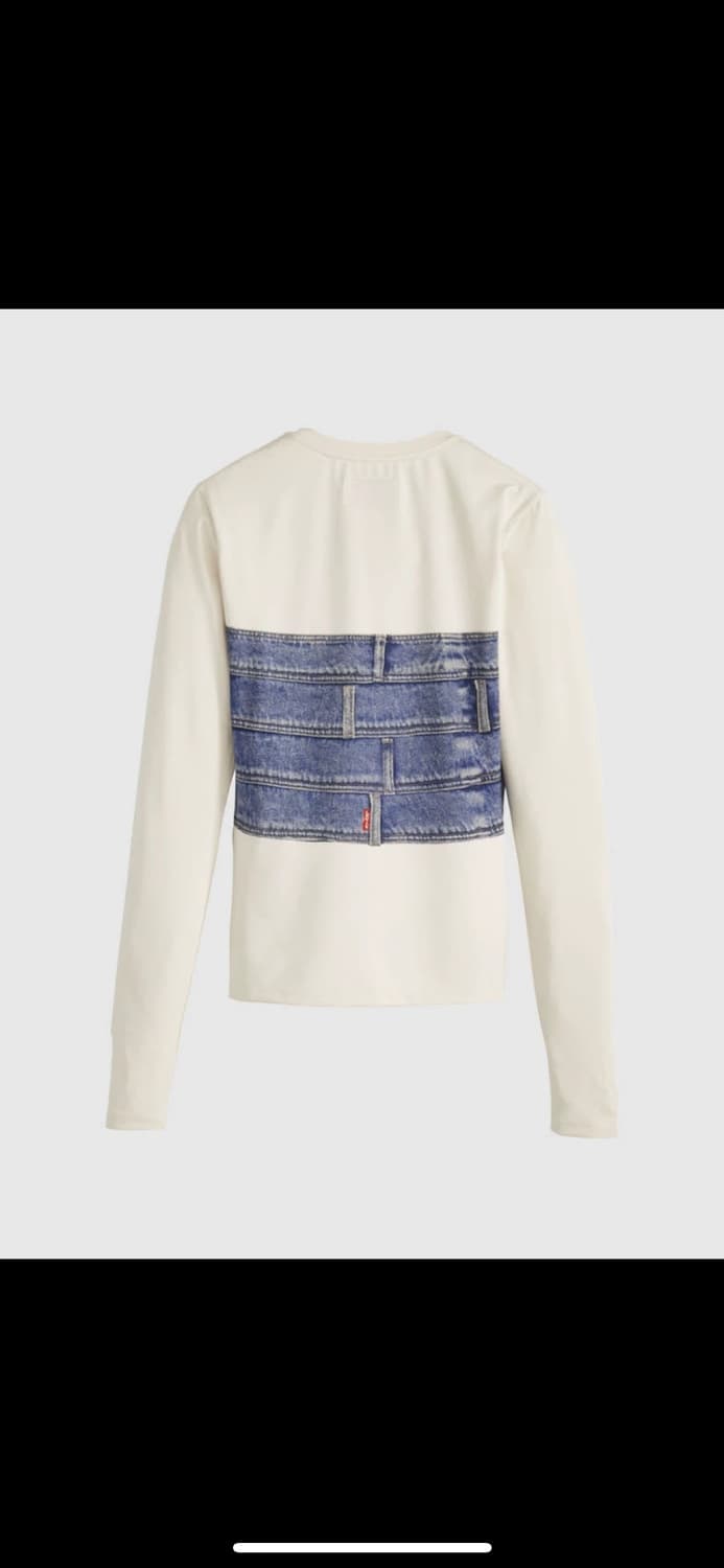 리바이스 앤더슨벨 콜라보 롱슬리브 티셔츠 (L) 상품이미지3