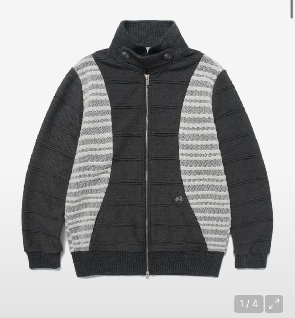 허그유어스킨 플랩니트 집업 상품이미지1