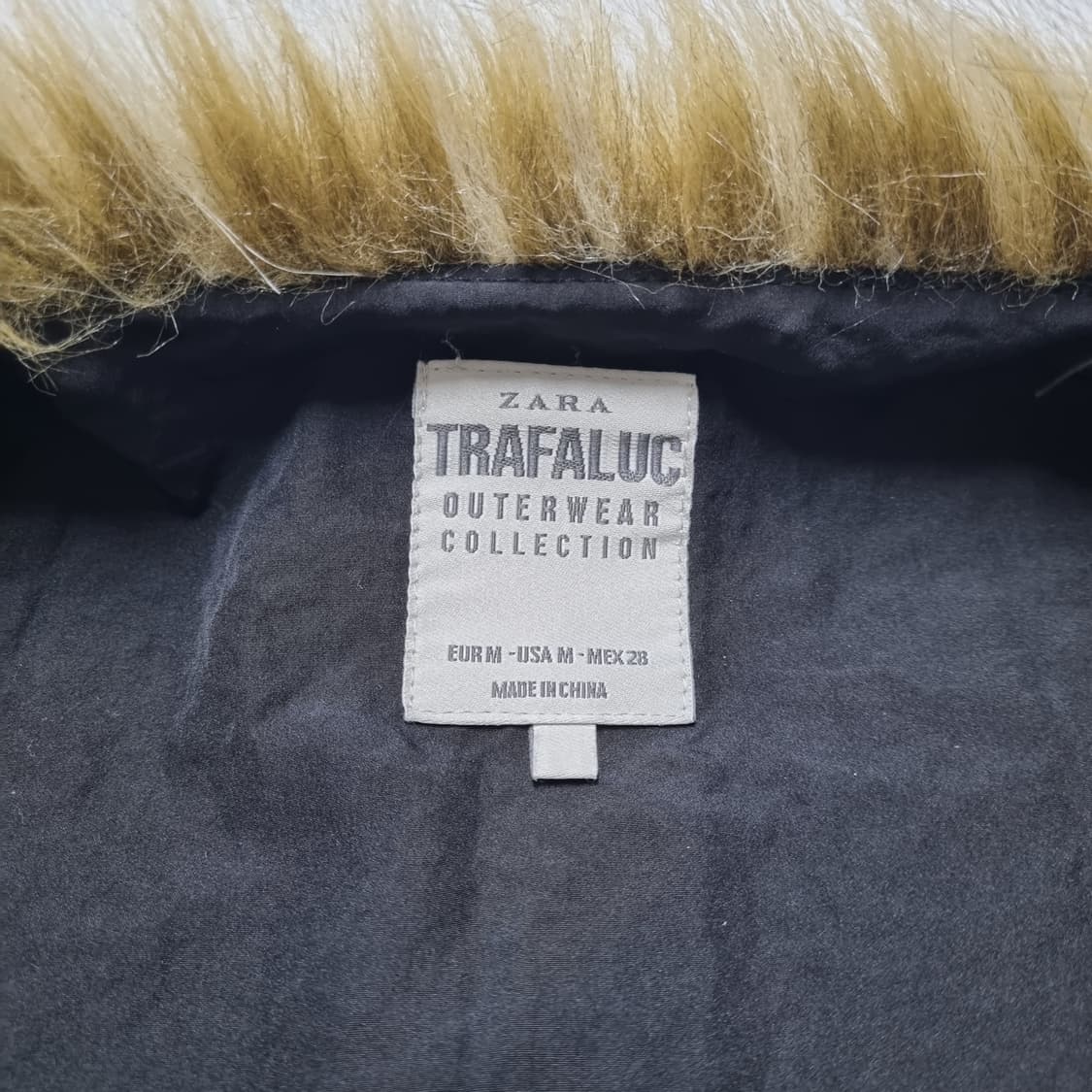 자라 페이크 폭스퍼 베스트 - M 상품이미지6