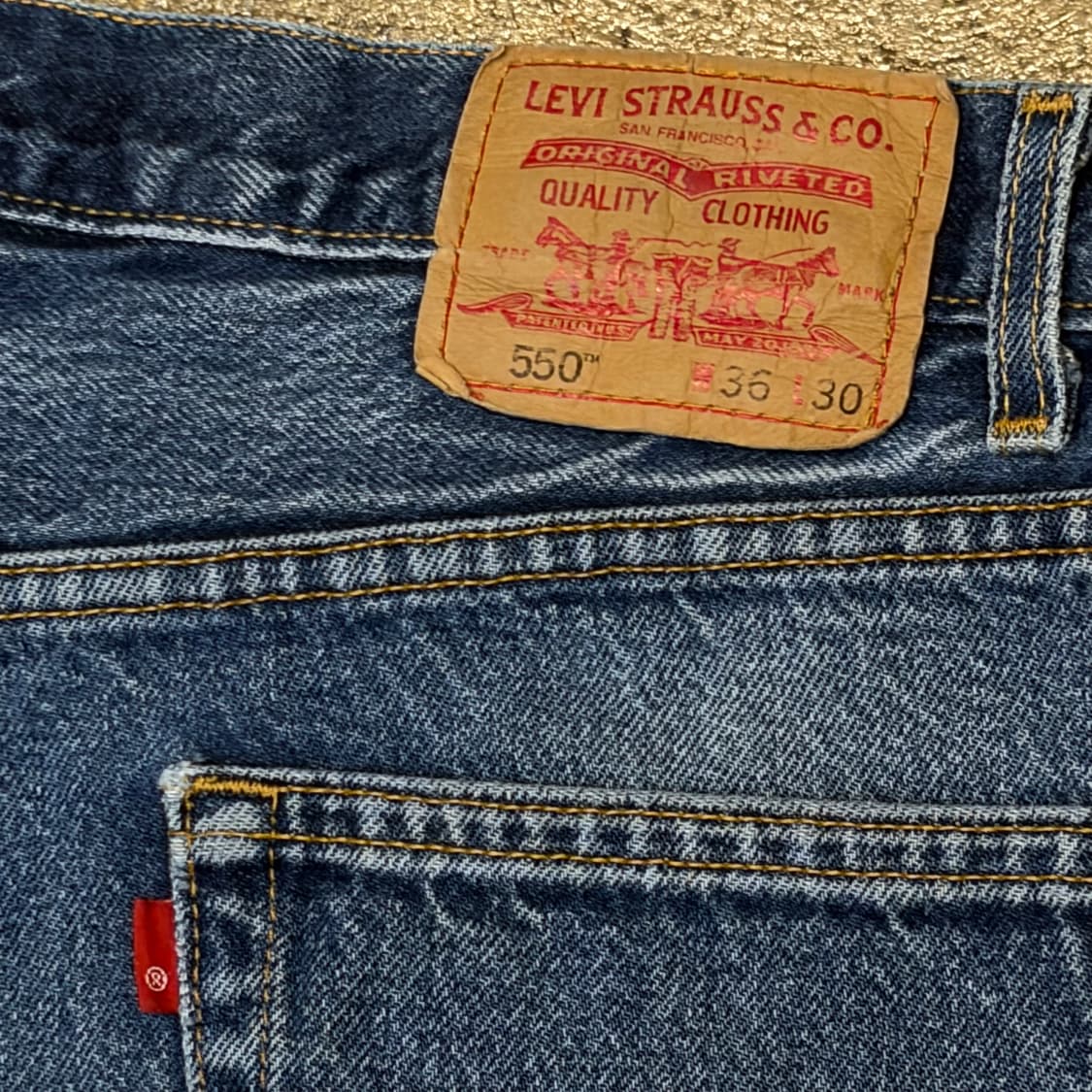 00s USA 빈티지 리바이스 550 청바지 상품이미지7