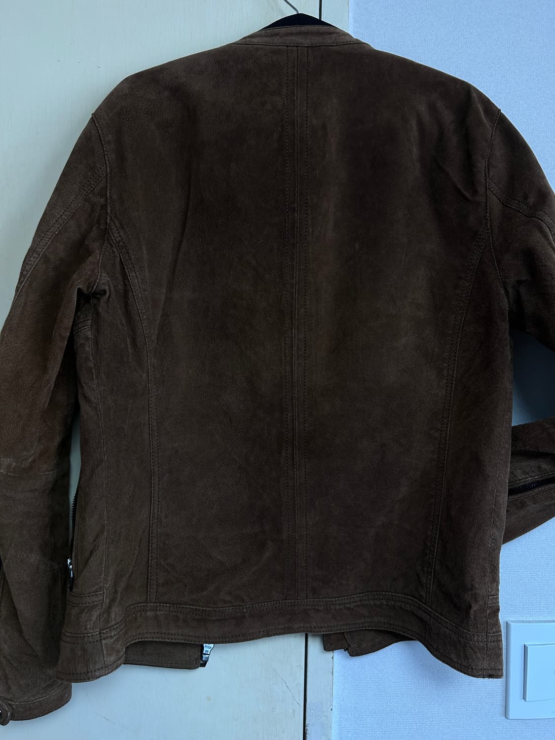 ZARA MAN 스웨이드 (돼지 가죽) 자켓 / 브라운 / 모델 4341 상품이미지3