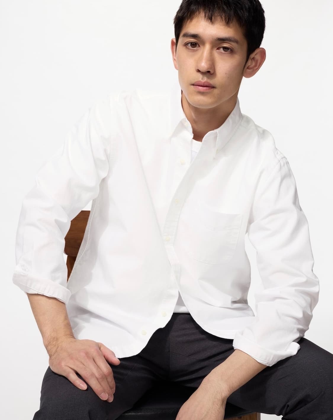 옥스포드셔츠 + 와이셔츠 6종 일괄 (L) 상품이미지1