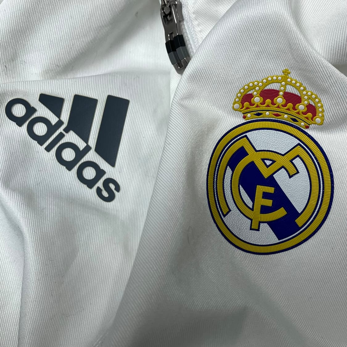아디다스 레알마드리드 스포티 져지 화이트 흰색 상품이미지4