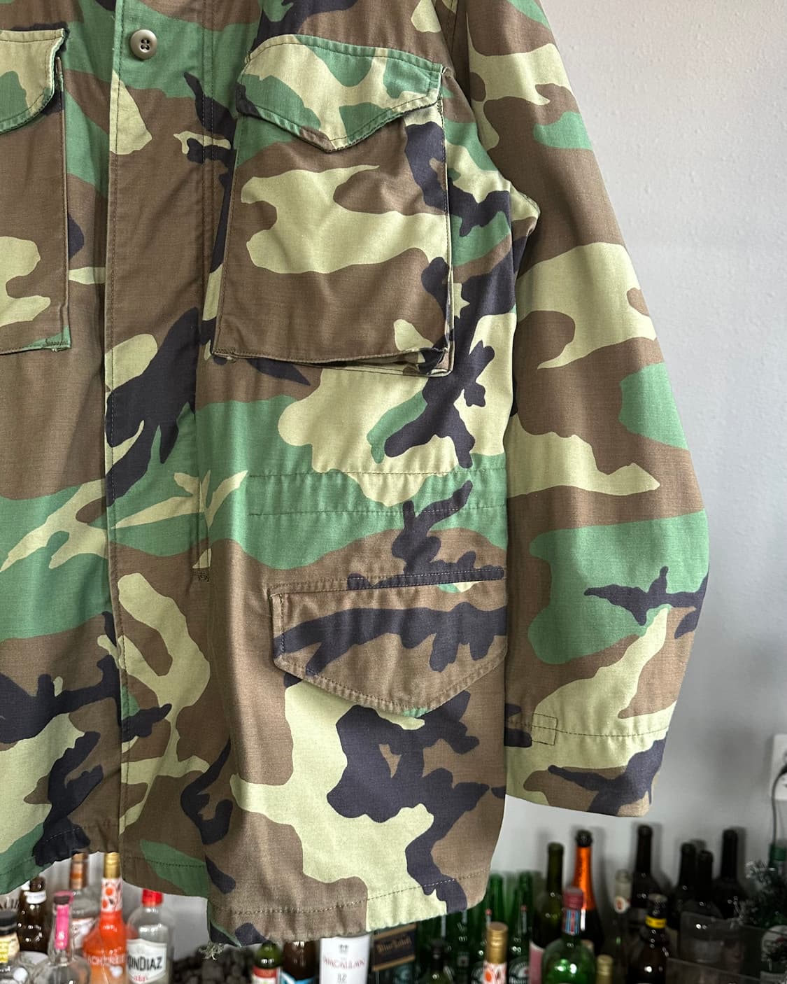 [M]US ARMY 미육군 우드랜드 M65 야상 필드 자켓 상품이미지6