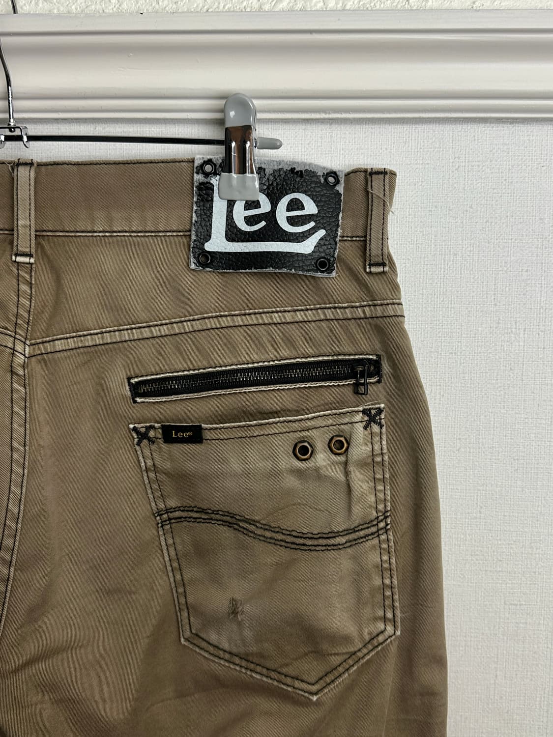 Lee Rider 인시젼 & 워시드 테이퍼드 팬츠 상품이미지9