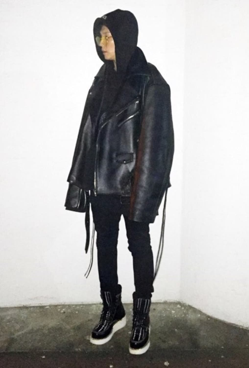 큐브릭 베트멍 모티브 라이더 자켓 상품이미지2